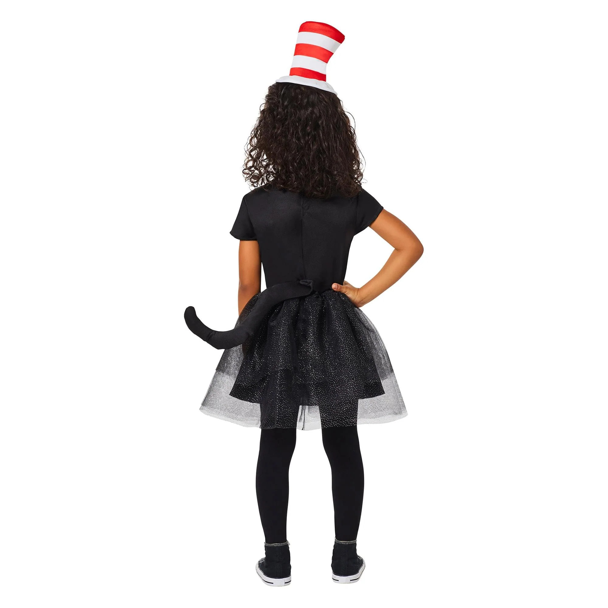 Dr Seuss Cat In The Hat Dress Toddler Costume - Image 9