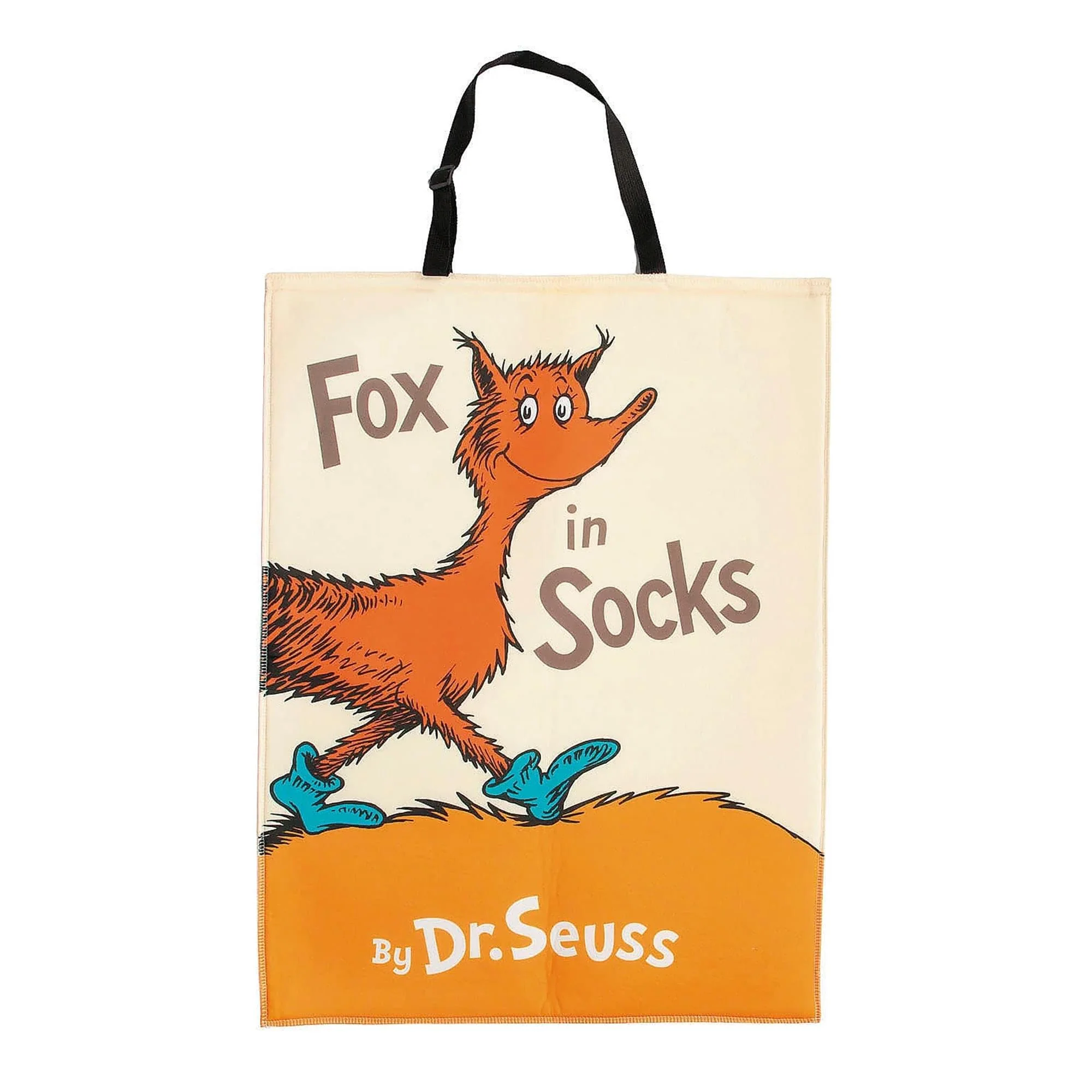 Dr Seuss Fox In Sox Book Quik Change⢠Adult Costume | One Size - Image 2