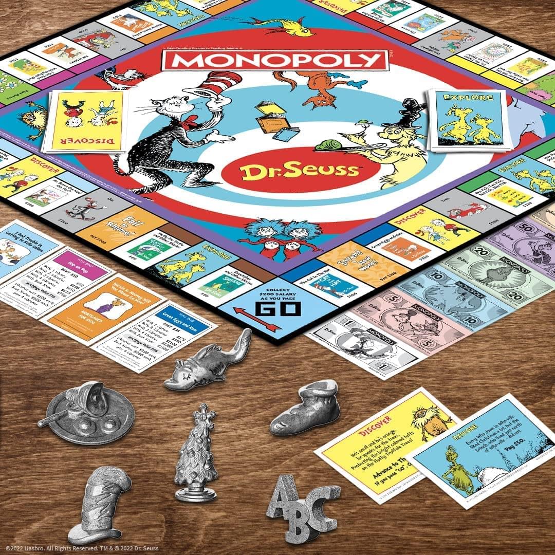 Dr. Seuss Monopoly Board Game - Image 3