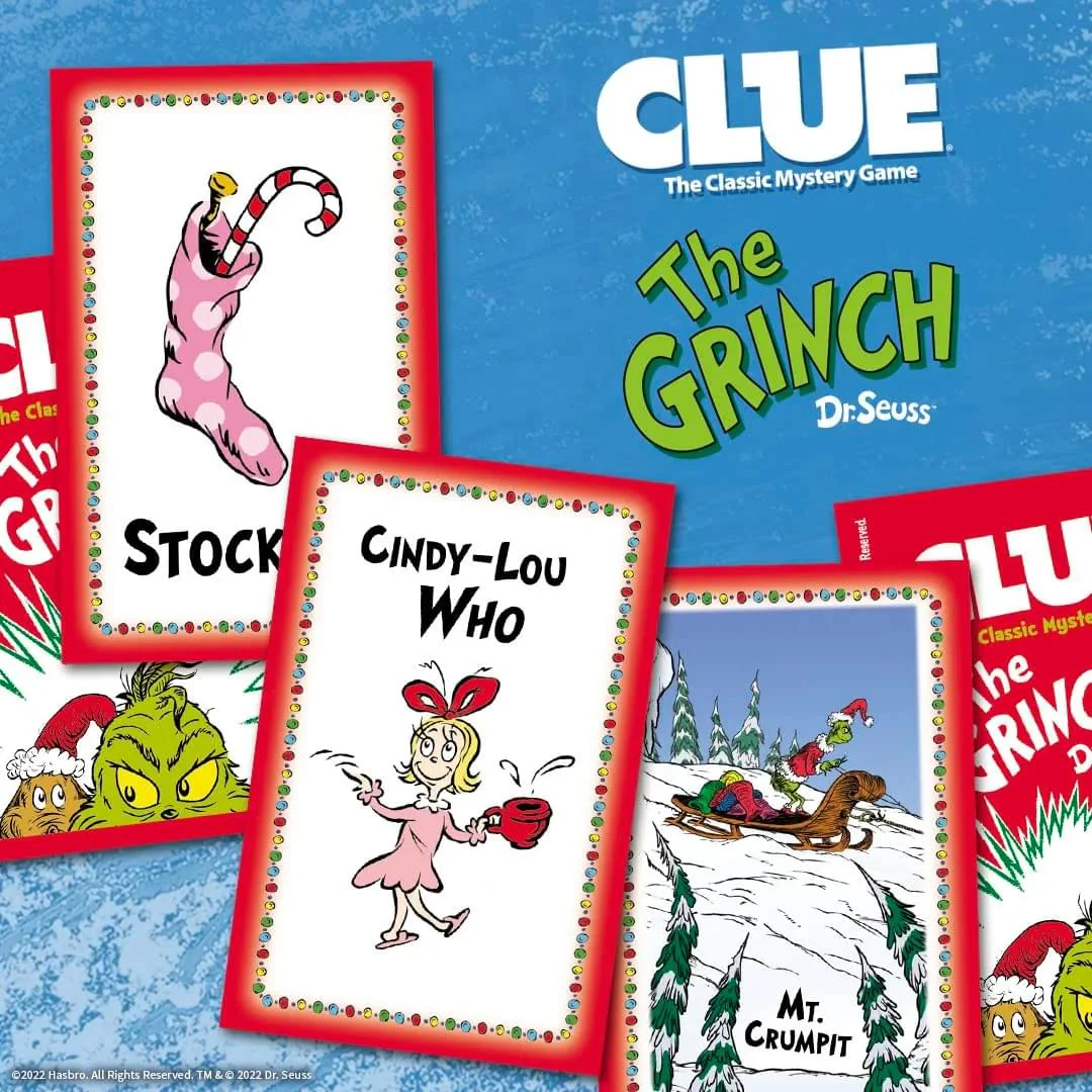 Dr. Seuss The Grinch Clue Board Game - Image 2