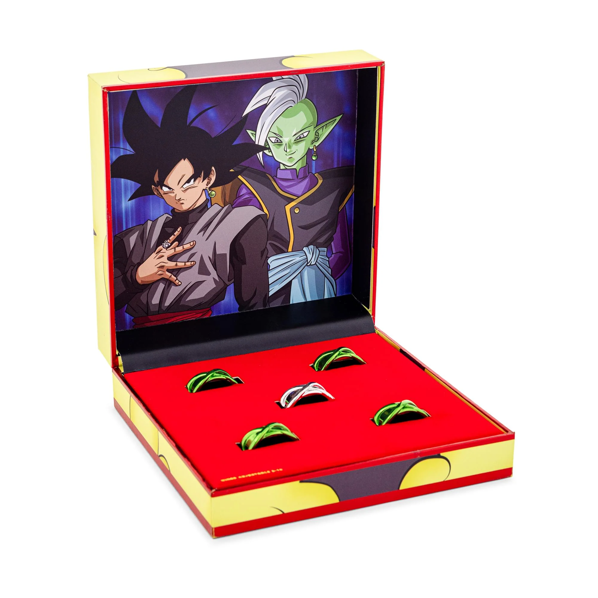 Dragon Ball Super 5-Piece Adjustable Time Ring Replica Collector's Set - Image 2