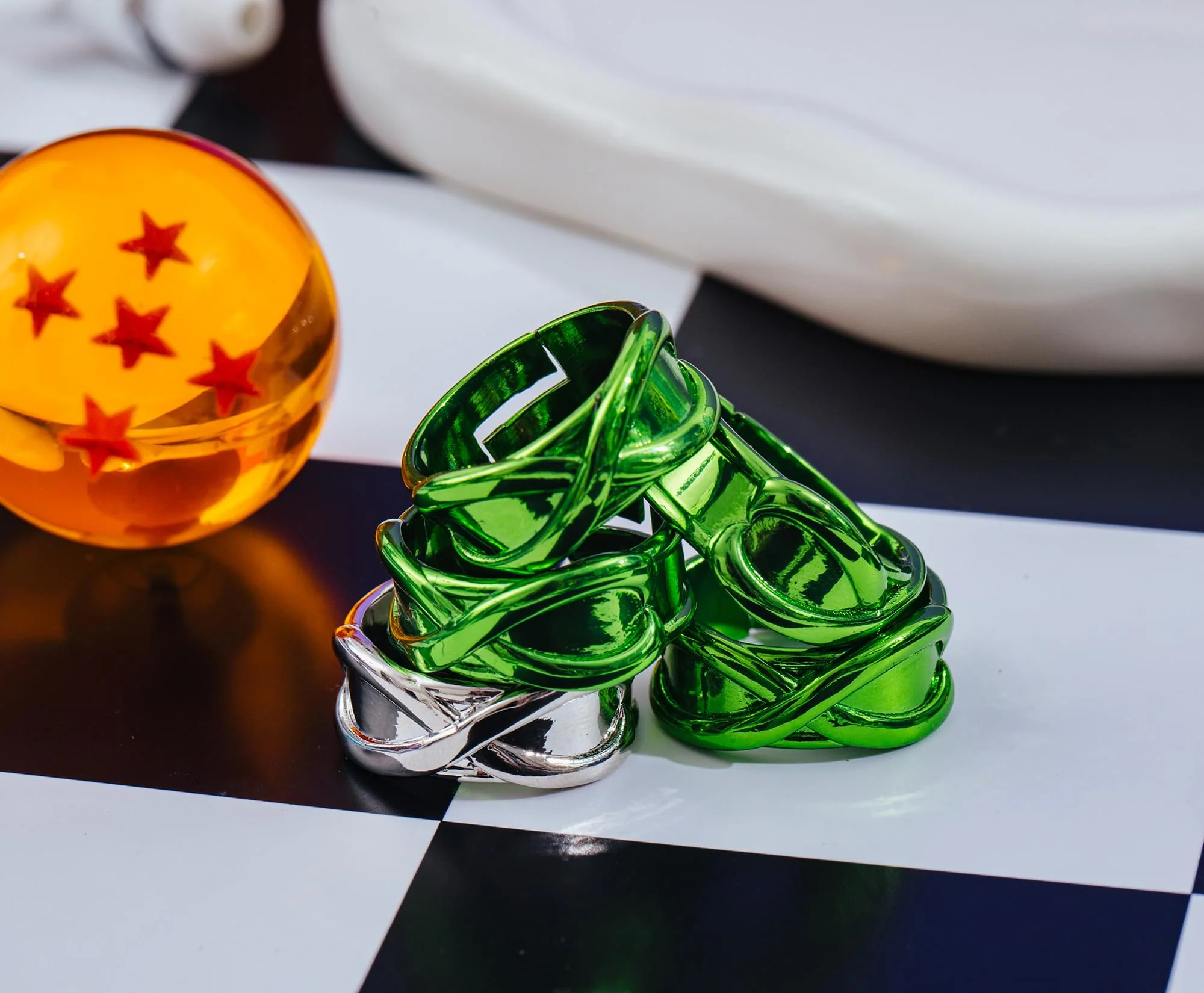 Dragon Ball Super 5-Piece Adjustable Time Ring Replica Collector's Set - Image 9