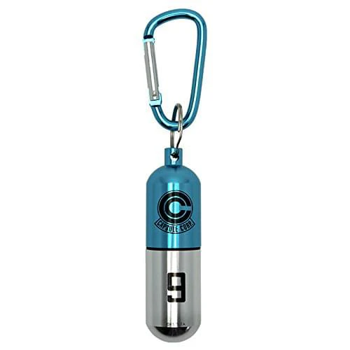 Dragon Ball Z Blue Capsule Corp. Keychain - Image 3