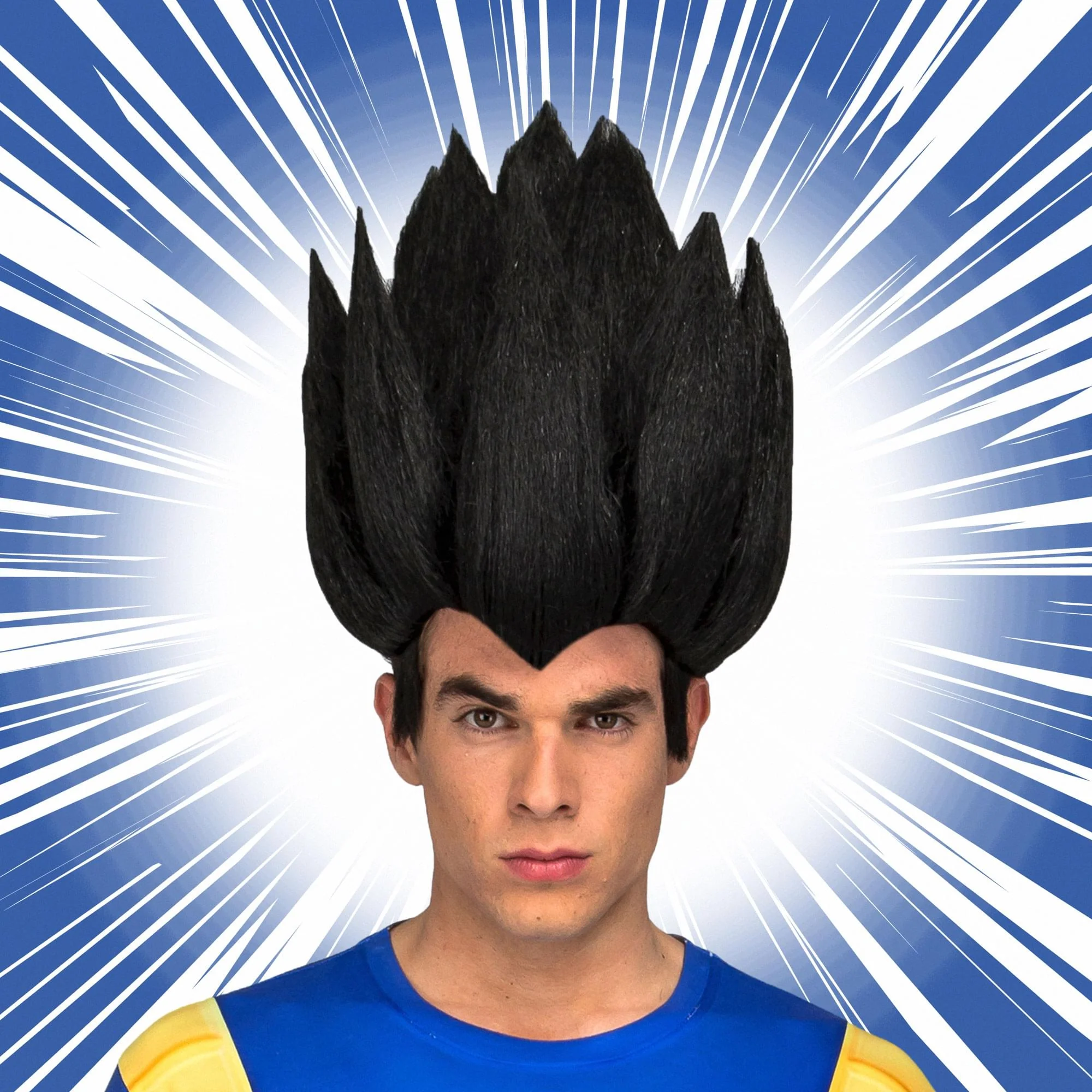 Dragon Ball Z Vegeta Wig One Size Adult - Image 3
