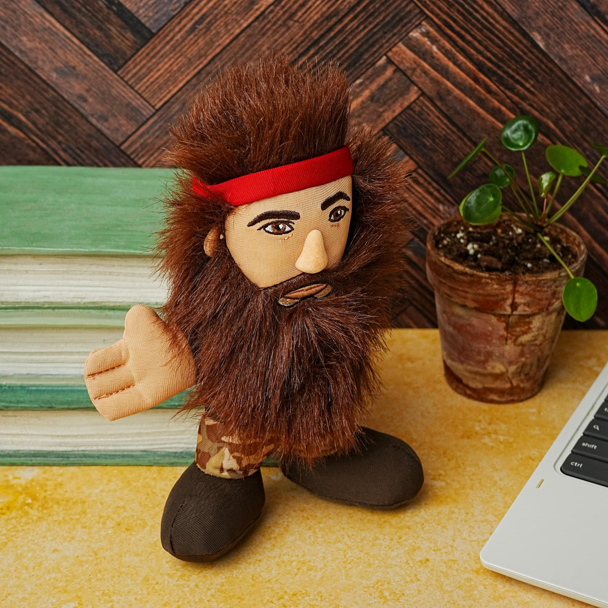 Duck Dynasty 8" Plush With Sound Willie - Image 4