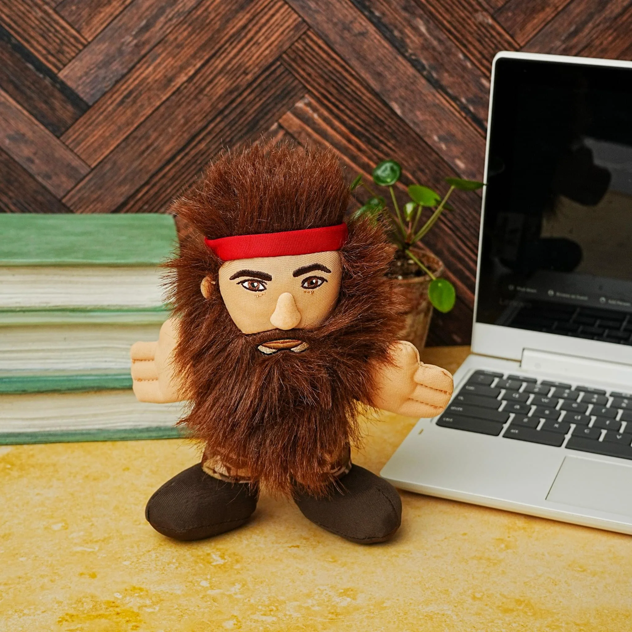 Duck Dynasty 8" Plush With Sound Willie - Image 5