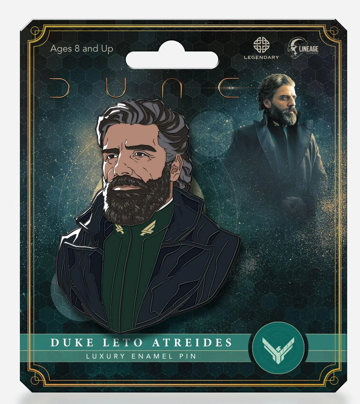Dune Duke Leto Atreides Luxury Enamel Pin - Image 2