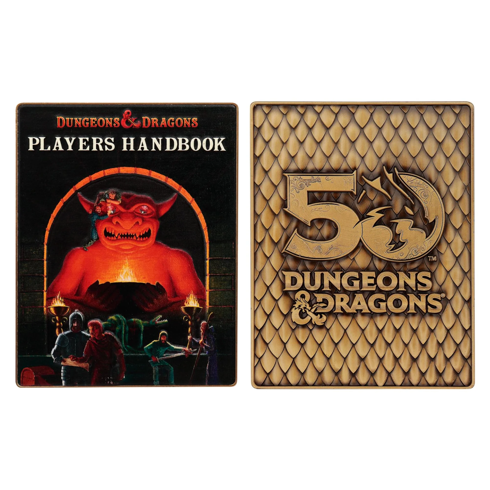 Dungeons & Dragons 50th Anniversary 1st Edition Book Cover Ingot Set - Image 2