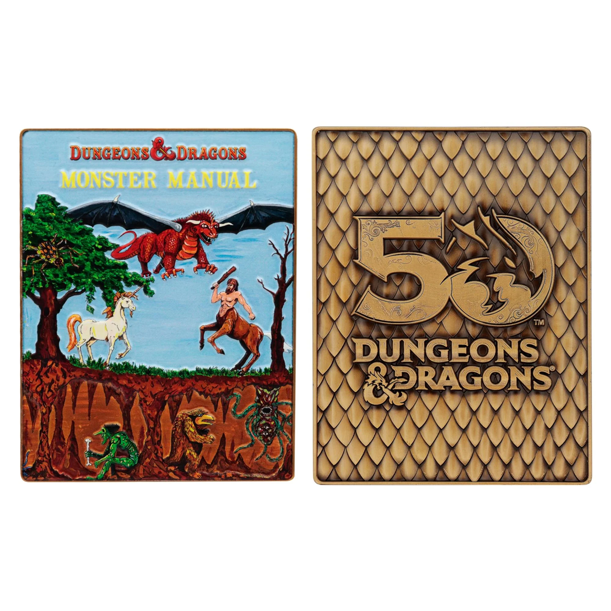 Dungeons & Dragons 50th Anniversary 1st Edition Book Cover Ingot Set - Image 3
