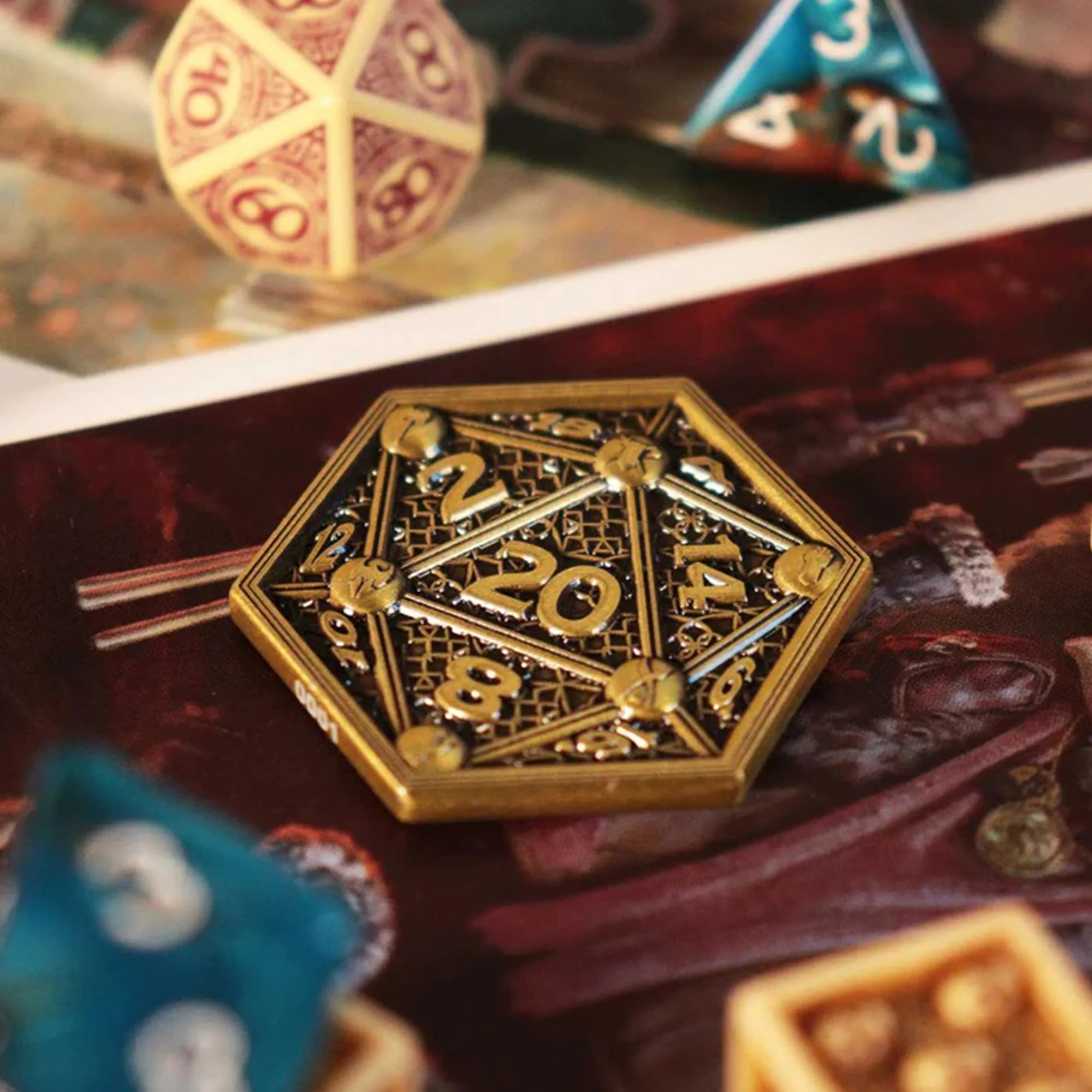 Dungeons & Dragons Class Cards and D20 Flip Coin - Image 8