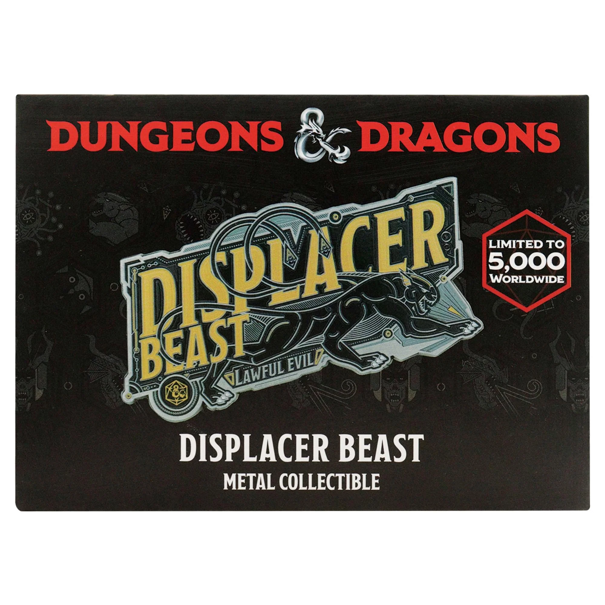 Dungeons & Dragons Displacer Beast Metal Replica Ingot - Image 6