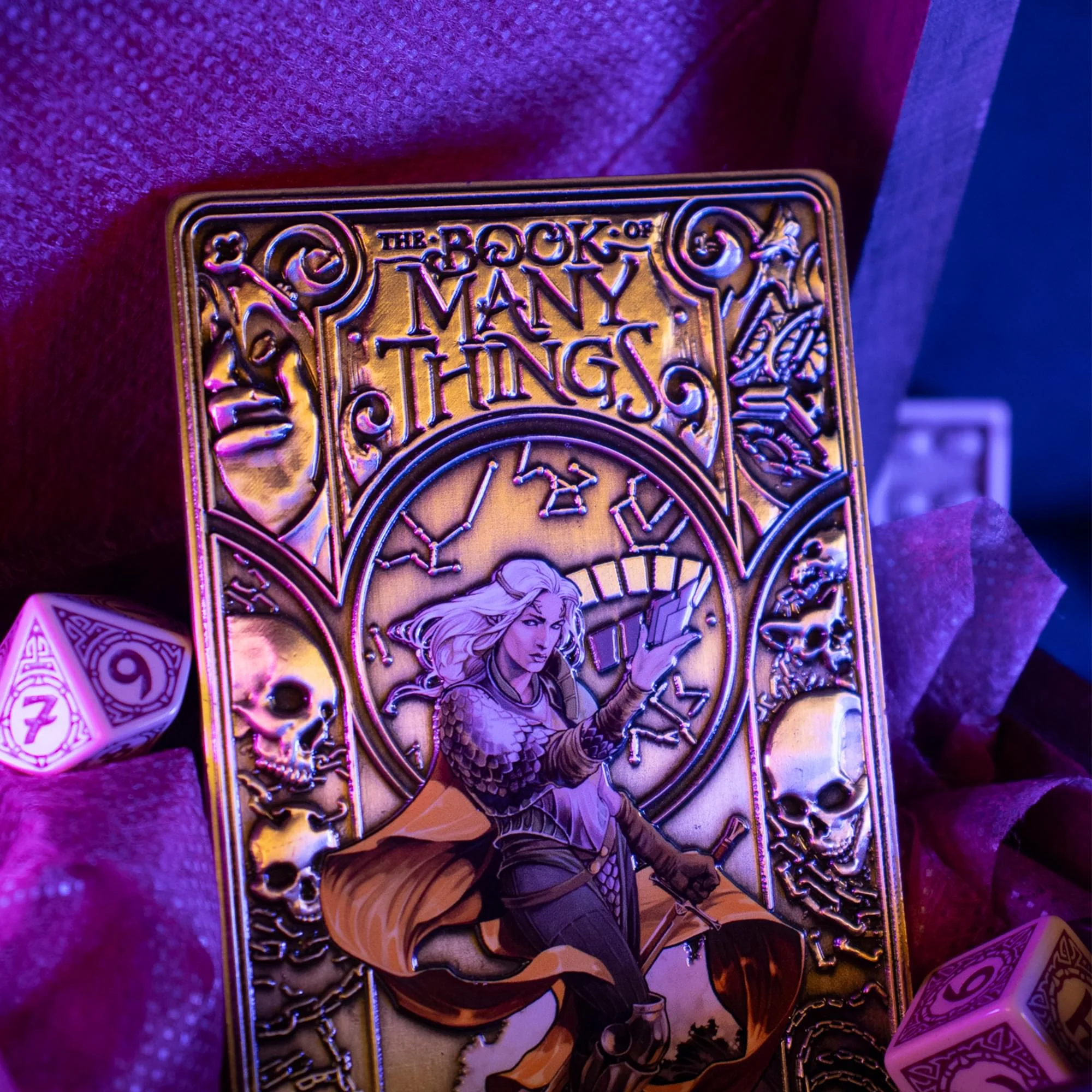 Dungeons & Dragons Limited Edition Book of Many Things Ingot - Image 7