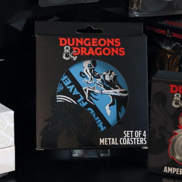 Dungeons & Dragons Monsters 4-Piece Metal Drink Coaster Set - Image 3