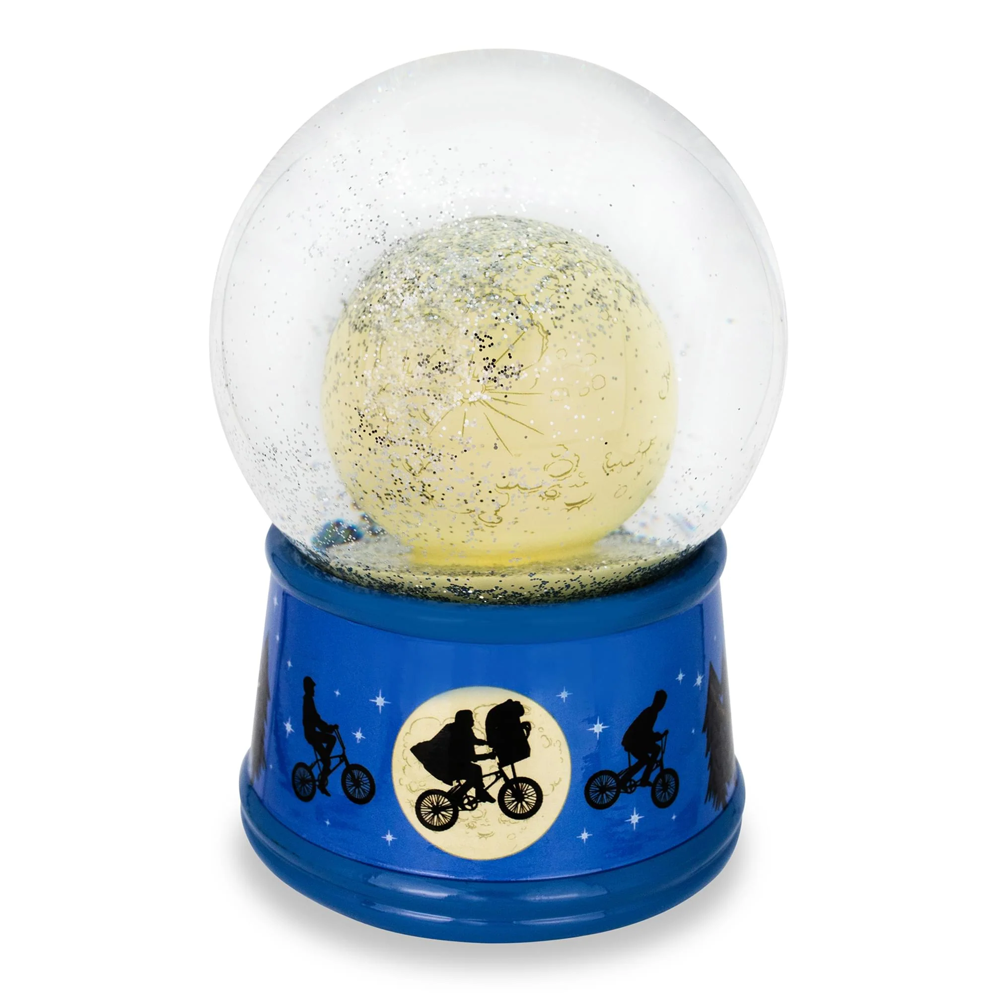 E.T. The Extra-Terrestrial Bike Moon Collectible Snow Globe | 6 Inches Tall - Image 2