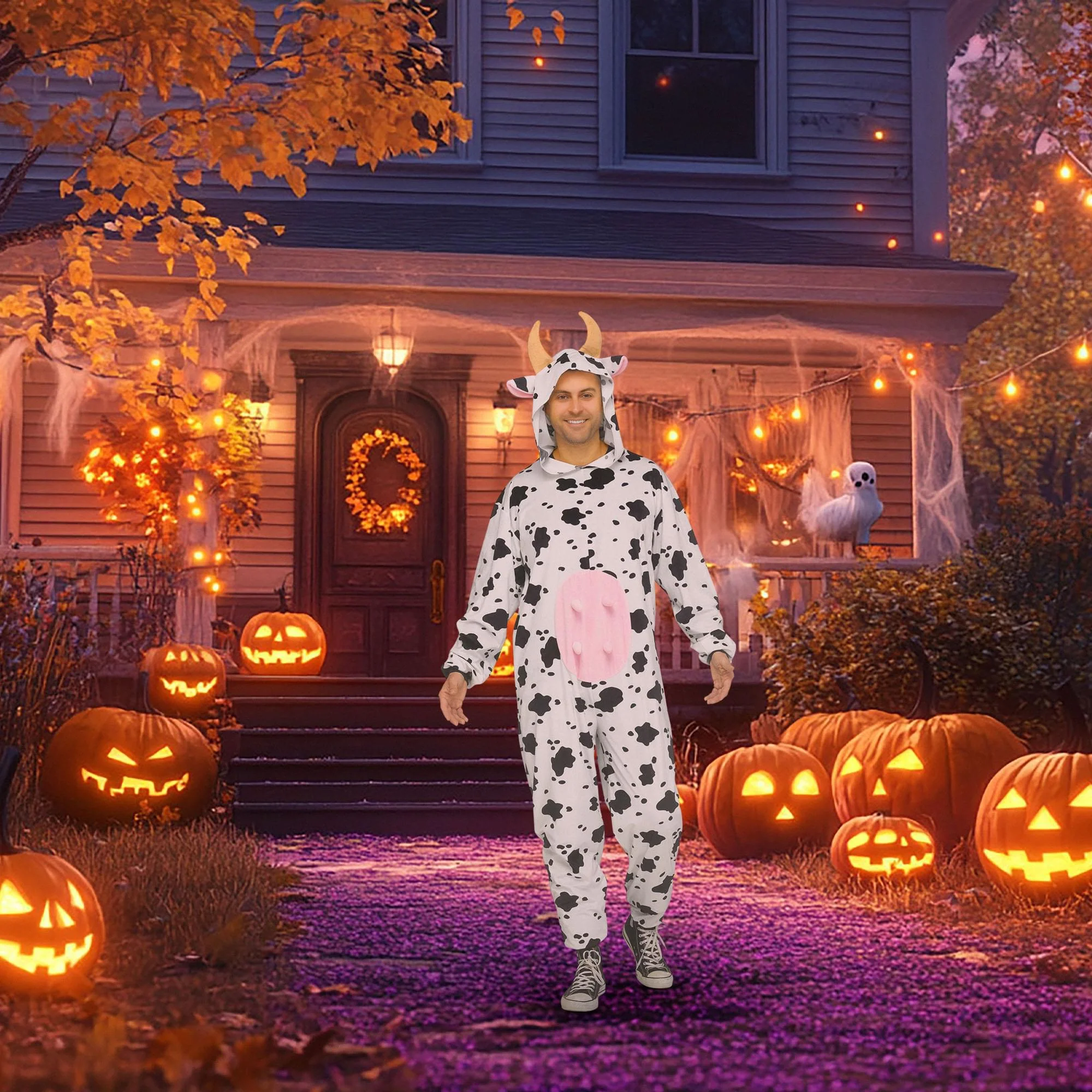 E-Z Cow Adult Costume - Image 11