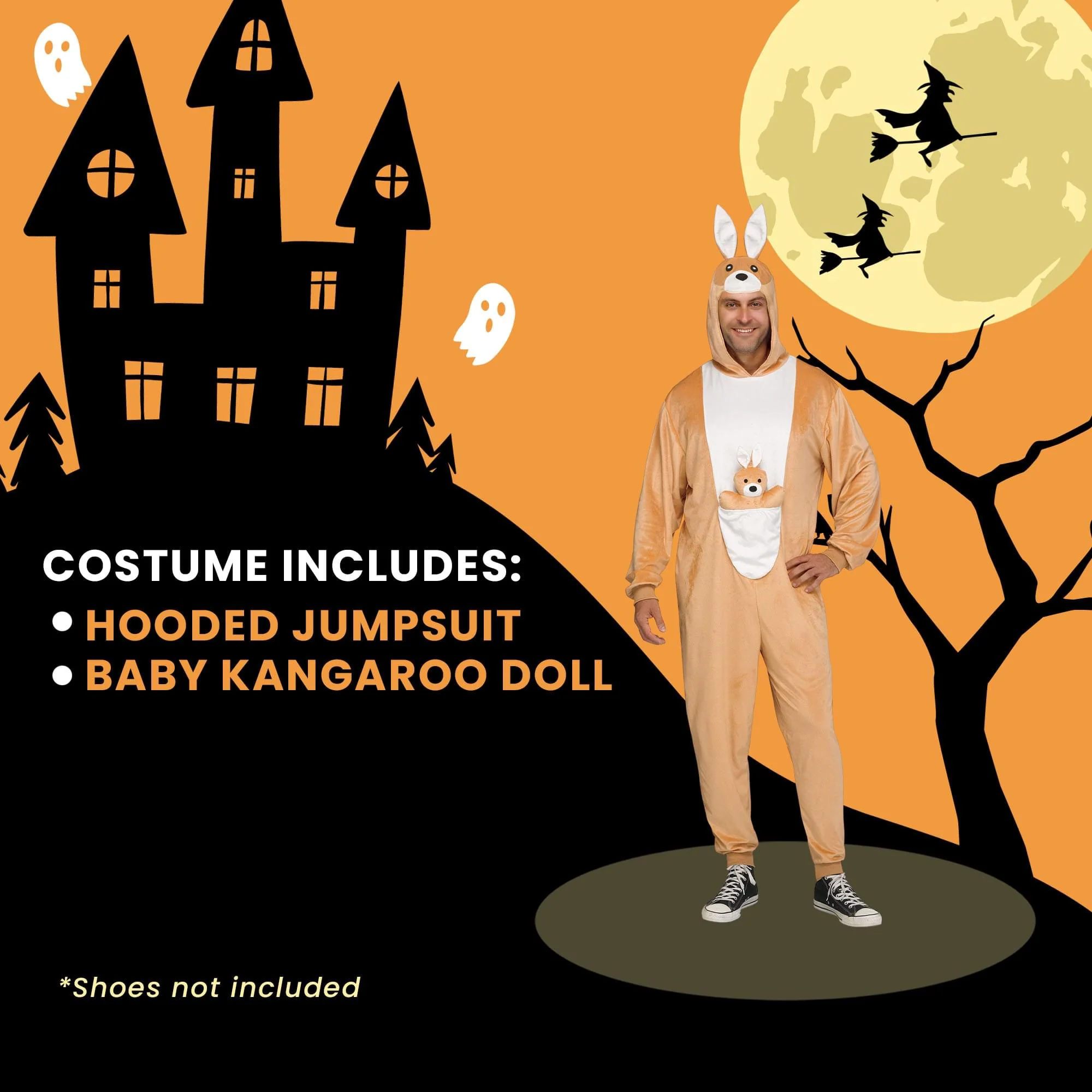 E-Z Kangaroo Adult Costume - Image 5