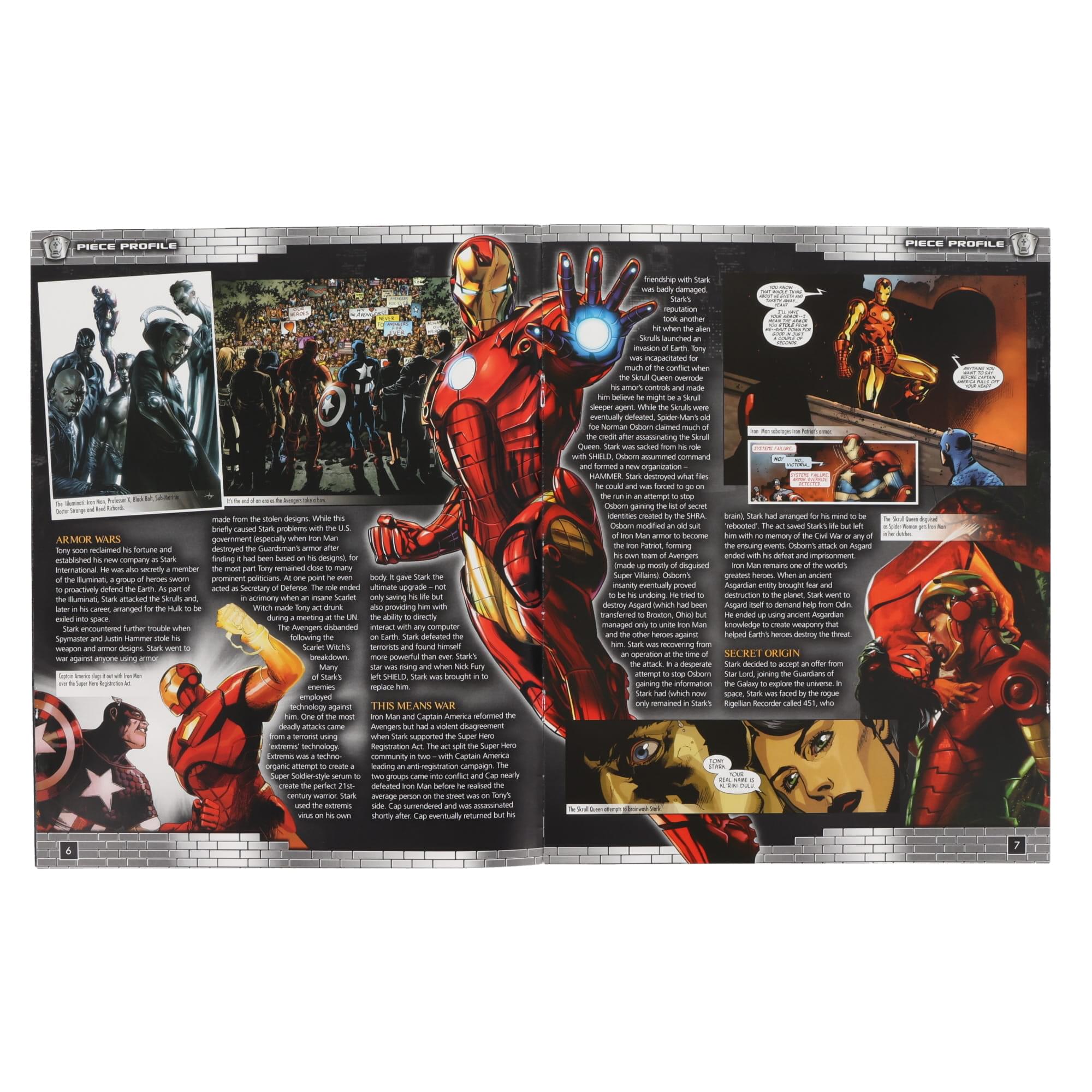 Eaglemoss Marvel Chess Collection Magazine | #2 Iron Man (Bishop) - Image 3