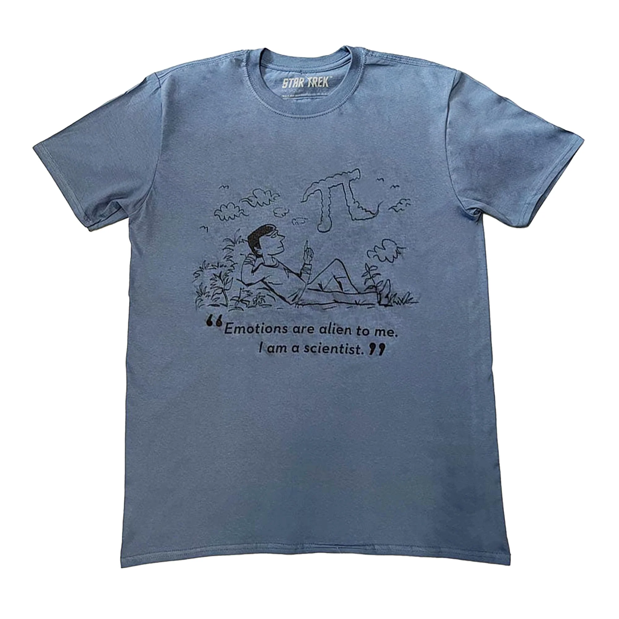 Eaglemoss Star Trek "Emotions" Indigo T-Shirt - Image 2