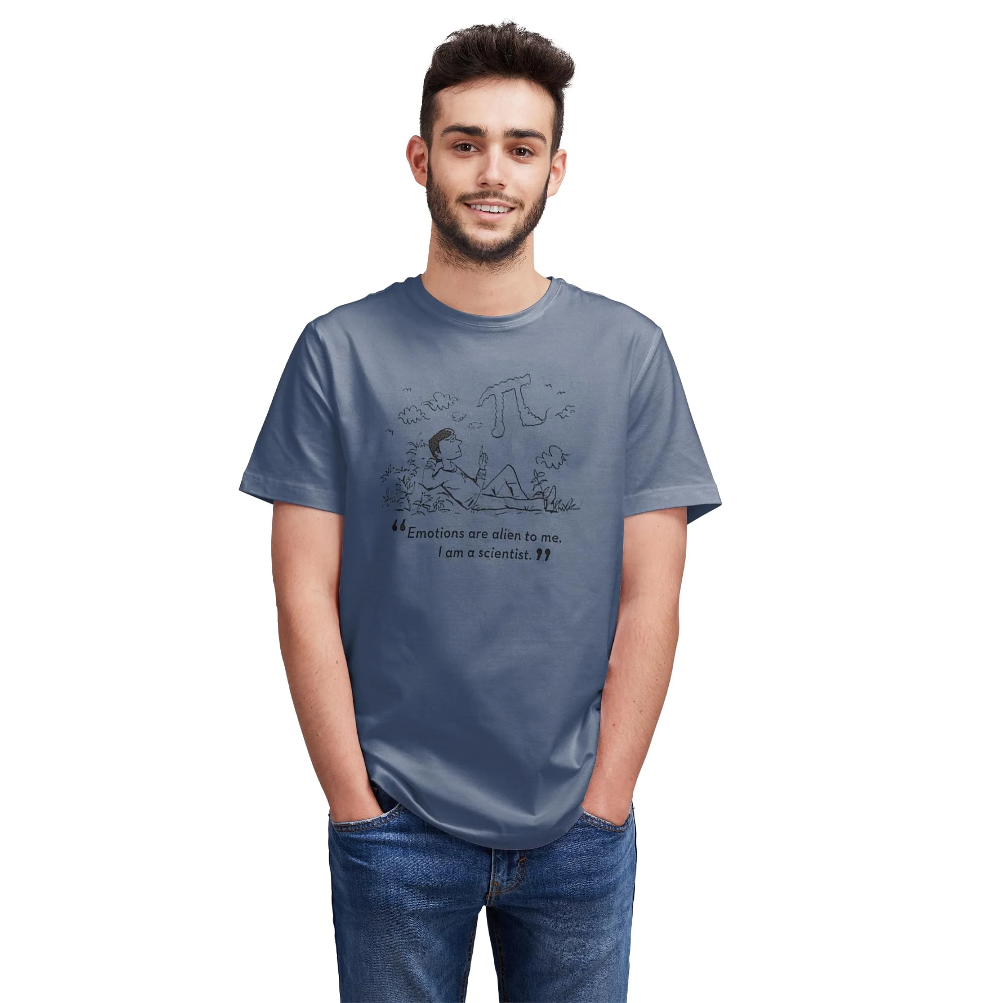 Eaglemoss Star Trek "Emotions" Indigo T-Shirt - Image 5