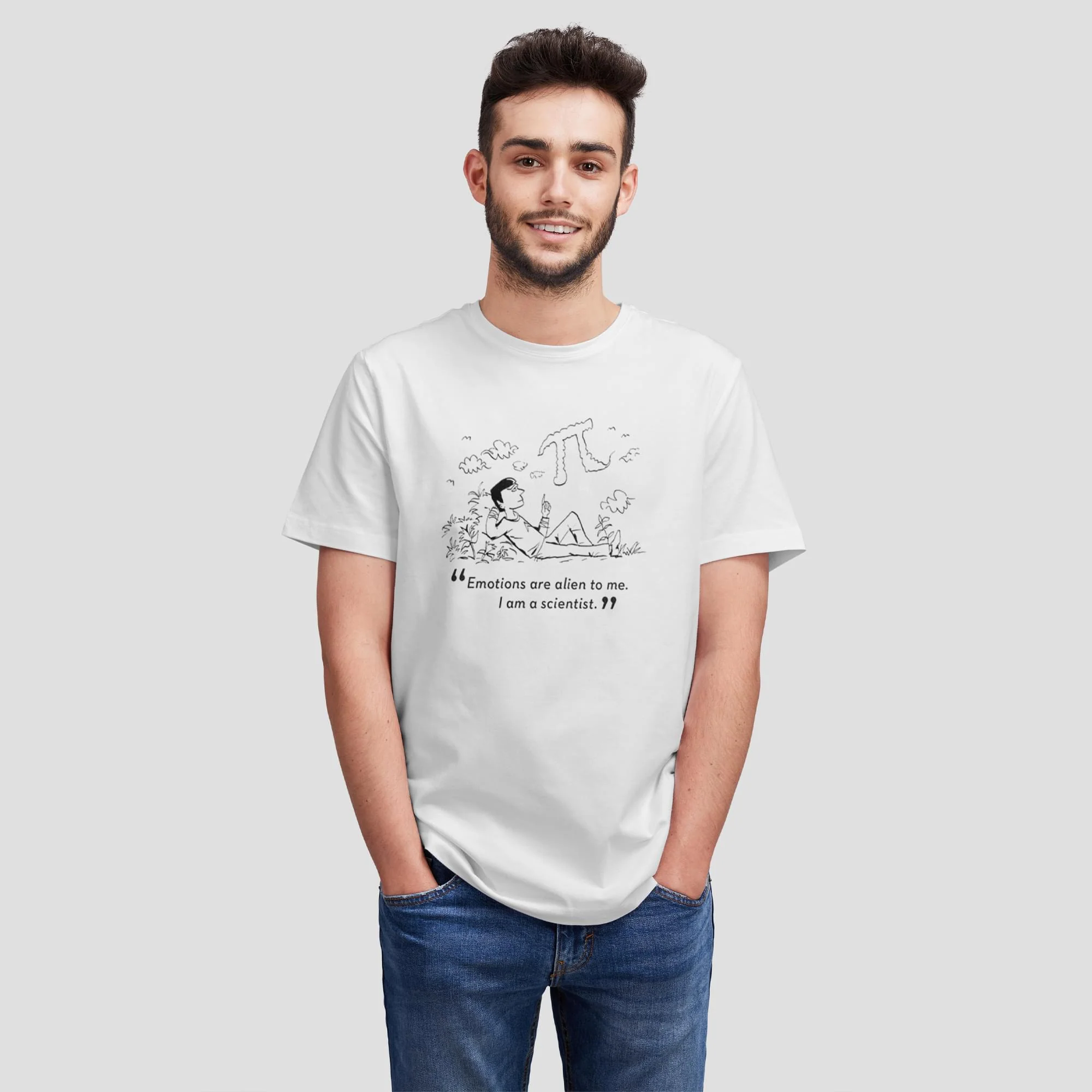 Eaglemoss Star Trek "Emotions" White T-Shirt - Image 5