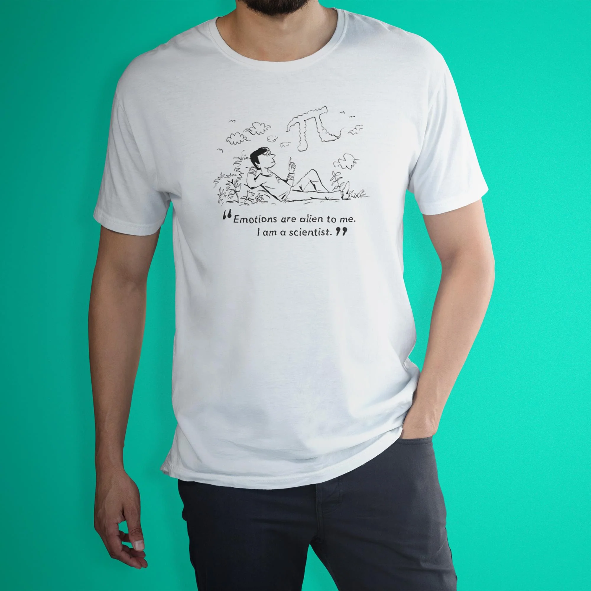 Eaglemoss Star Trek "Emotions" White T-Shirt - Image 6