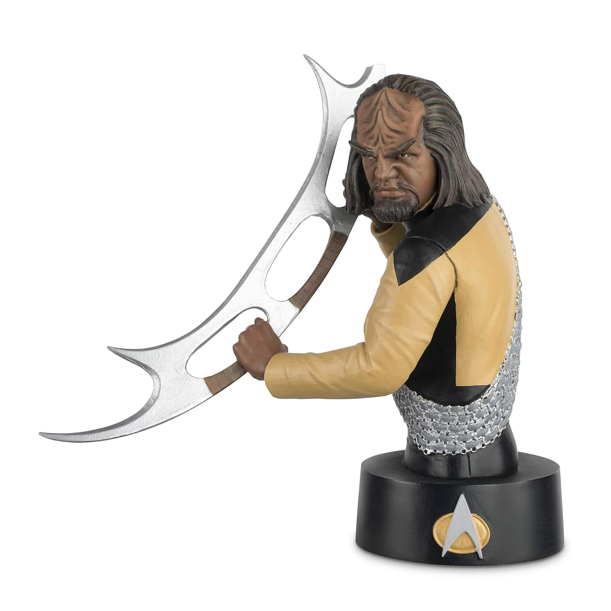 Eaglemoss Star Trek Official Busts Collection | Lieutenant Worf - Image 3
