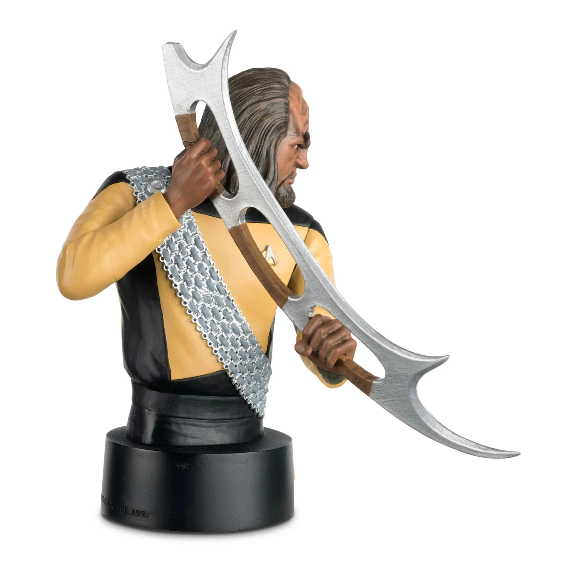 Eaglemoss Star Trek Official Busts Collection | Lieutenant Worf - Image 7