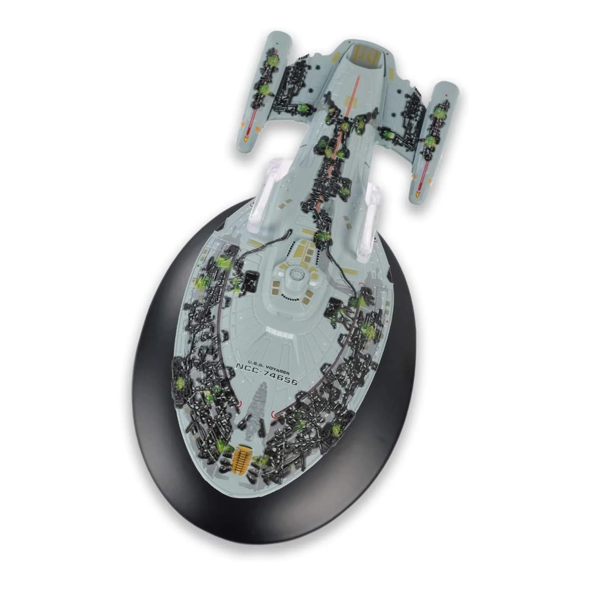 Eaglemoss Star Trek Starship Replica | Assimilated USS Voyager NCC-74656 - Image 7
