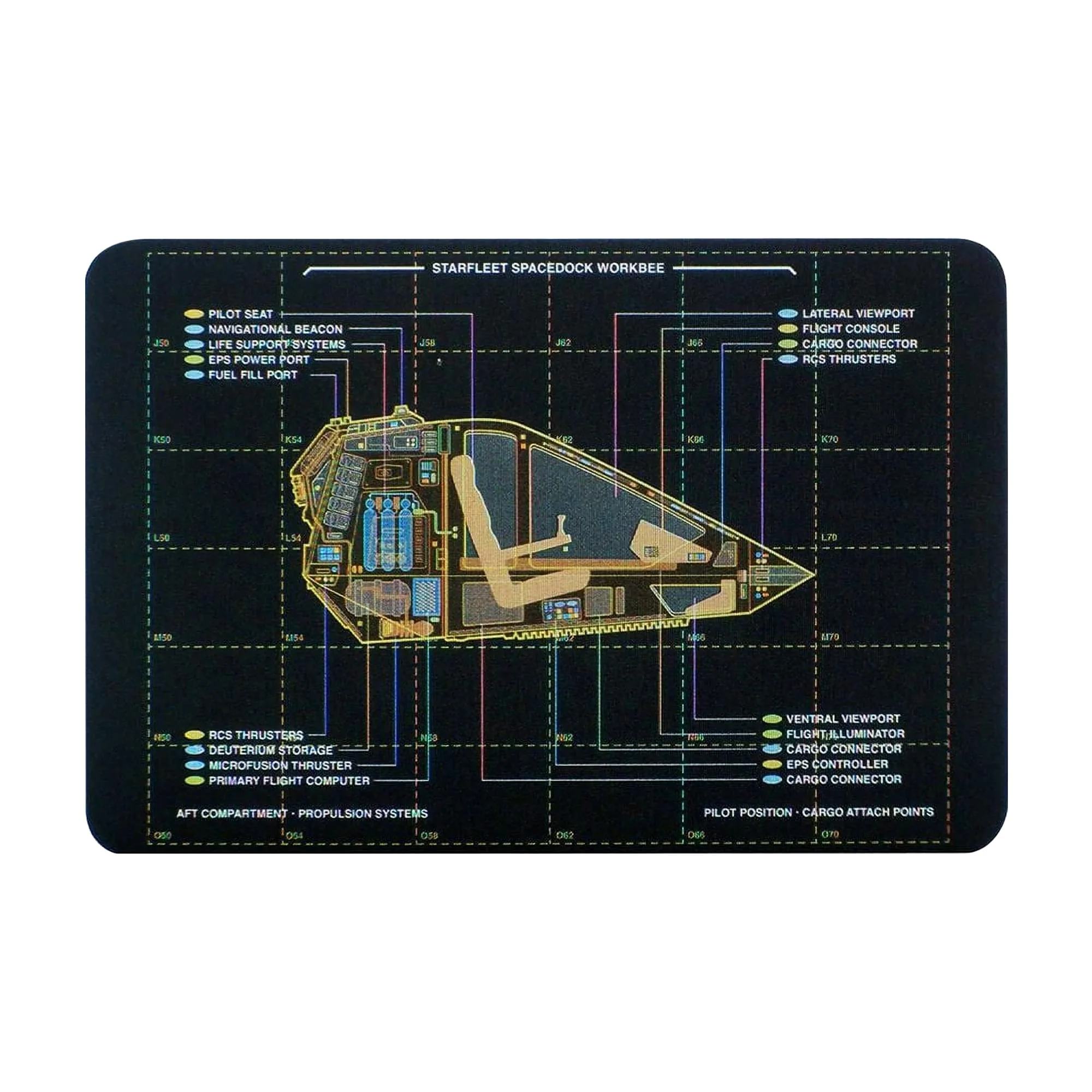 Eaglemoss Star Trek StarShip Replica | Shuttle 12: Spacedock Workbee - Image 3
