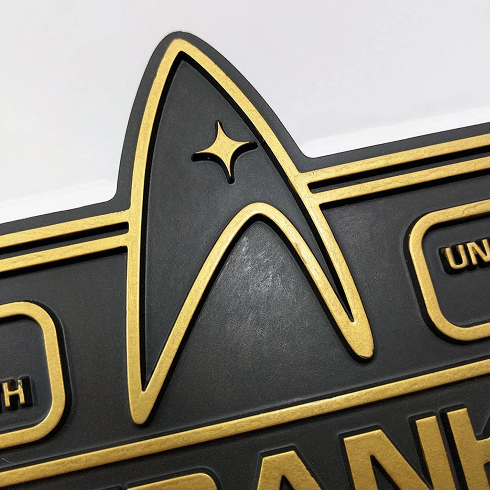 Eaglemoss Star Trek USS Franklin NX-326 Dedication Plaque - Image 4