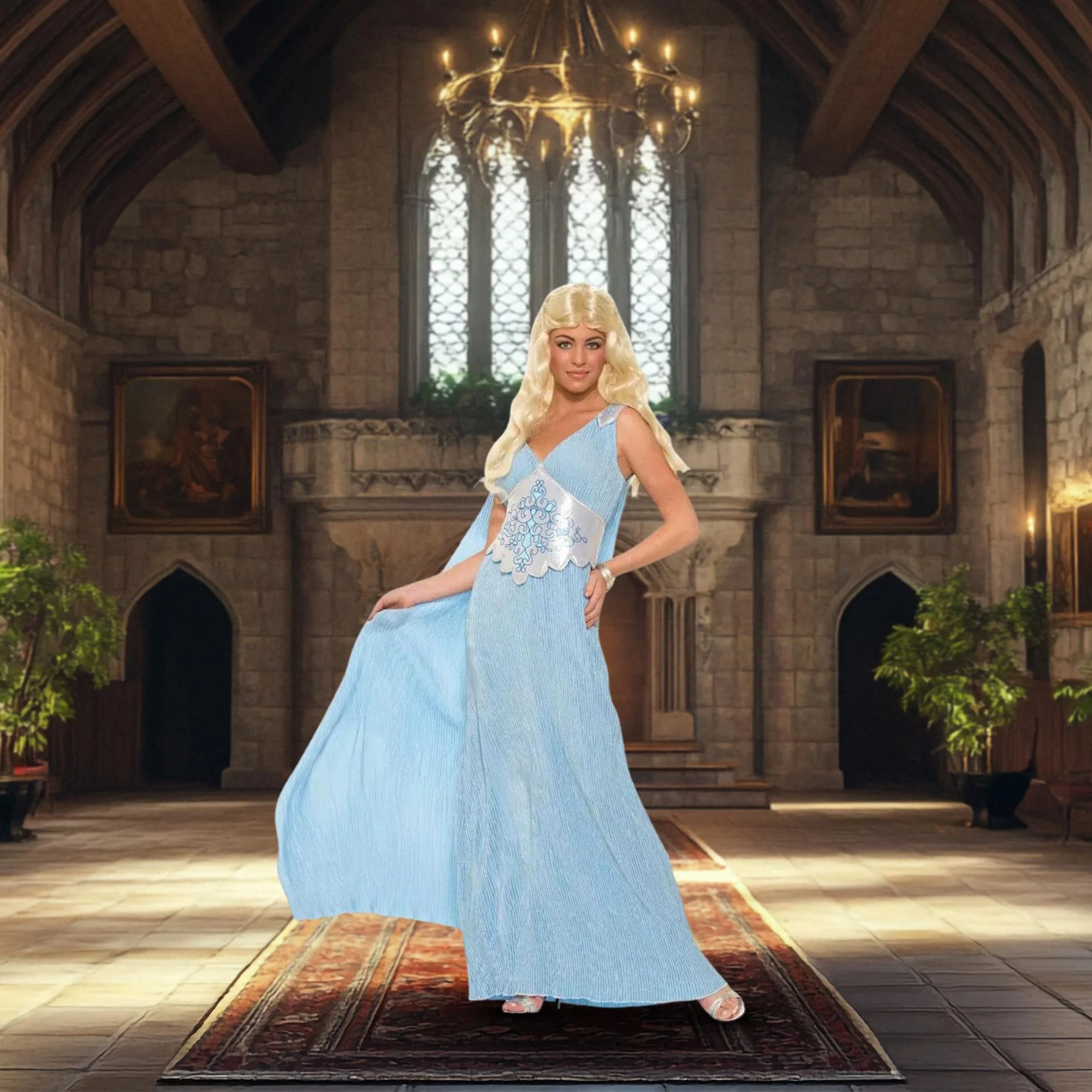Elegant Queen Goddess Adult Costume - Image 2