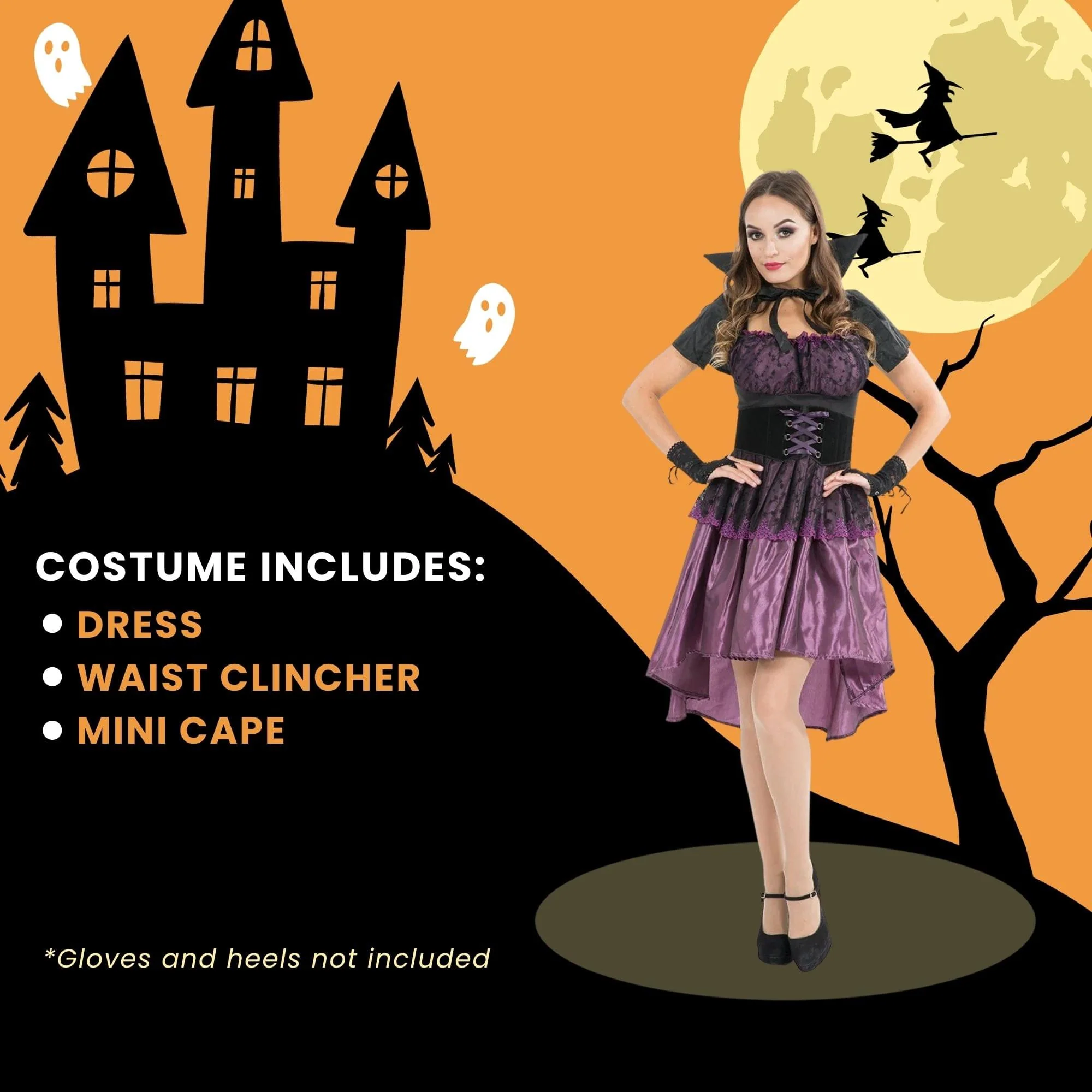 Elegant Vampire Adult Costume - Image 16