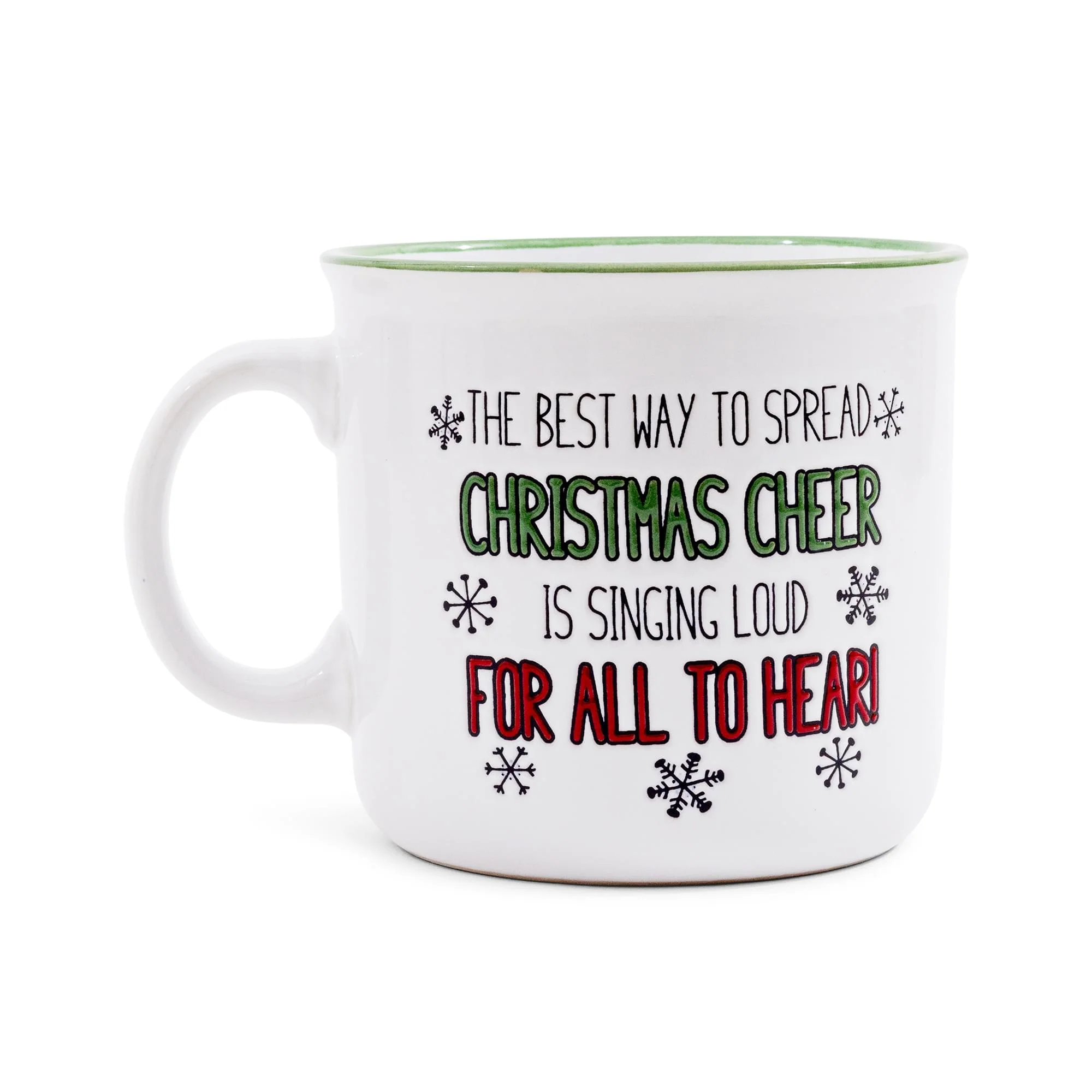Elf "Spirit Clausometer" Ceramic Camper Mug | Holds 20 Ounces - Image 2