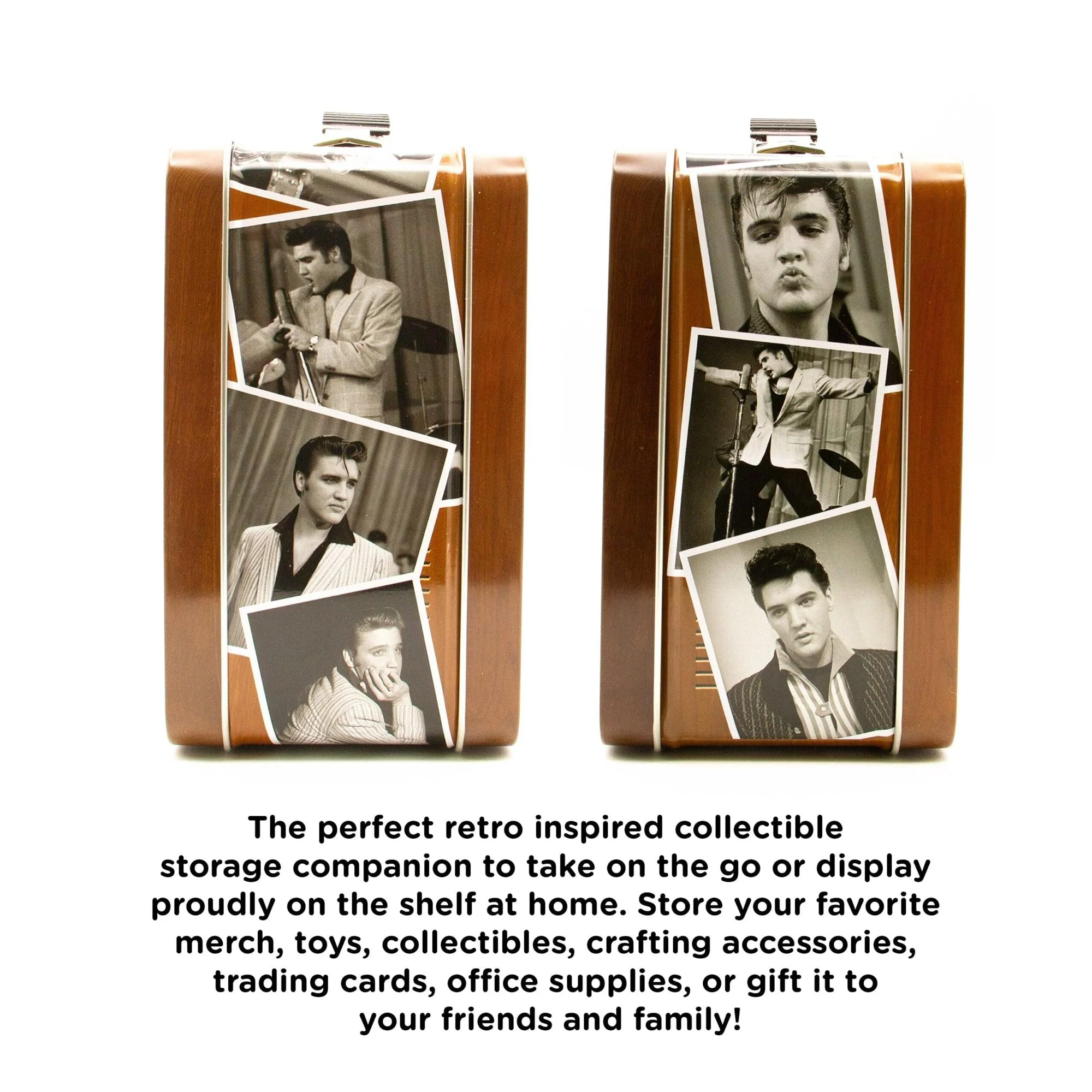 Elvis Presley TV Embossed Tin Fun Box - Image 5