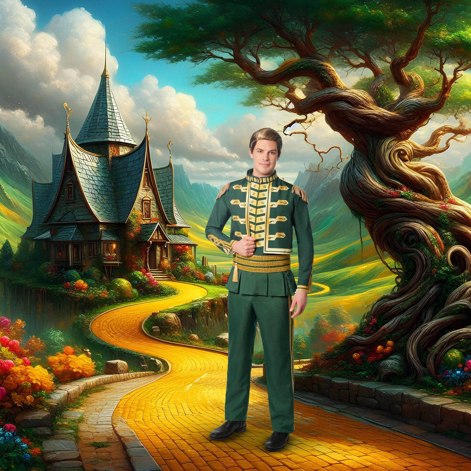 Emerald Captain Adult Costume - Image 16