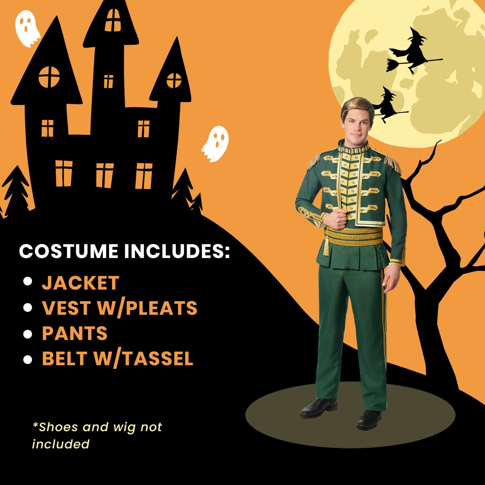 Emerald Captain Adult Costume - Image 19