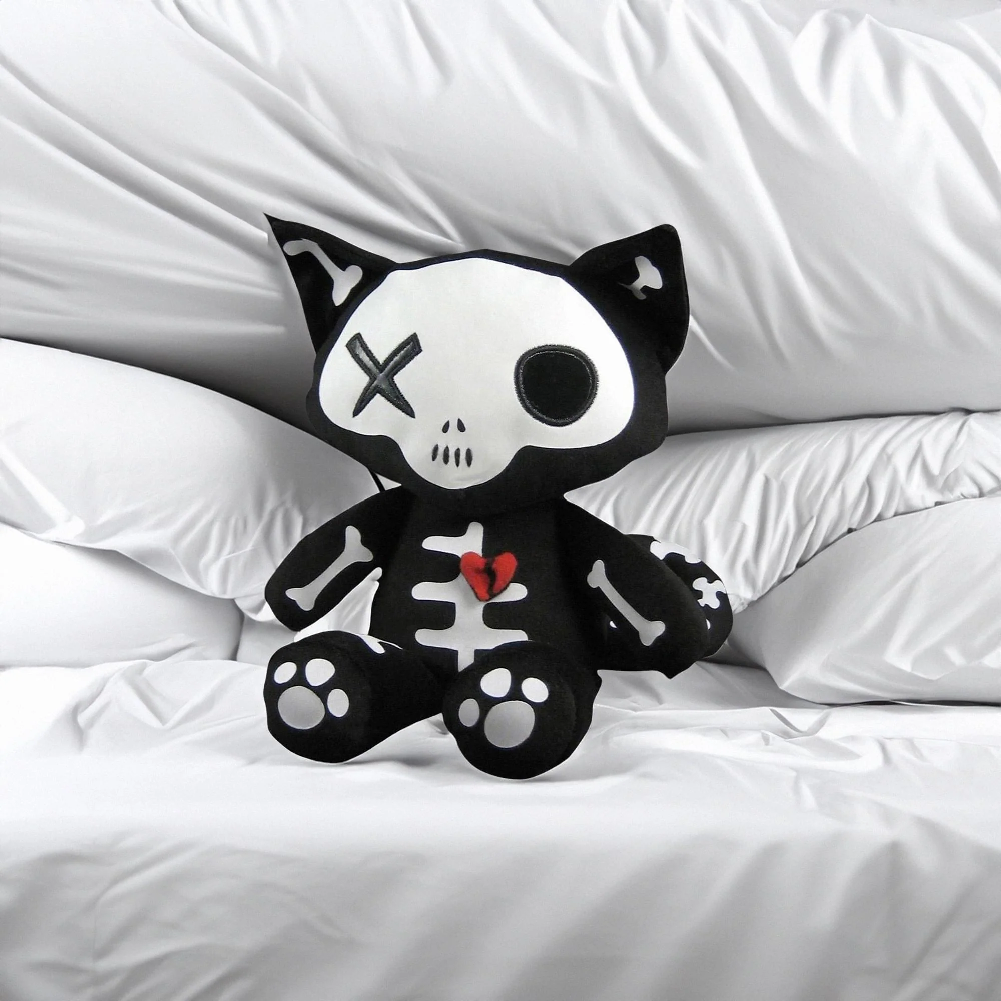 Emily the Strange 8 Inch Skele-Posse Plush | Miles - Image 2