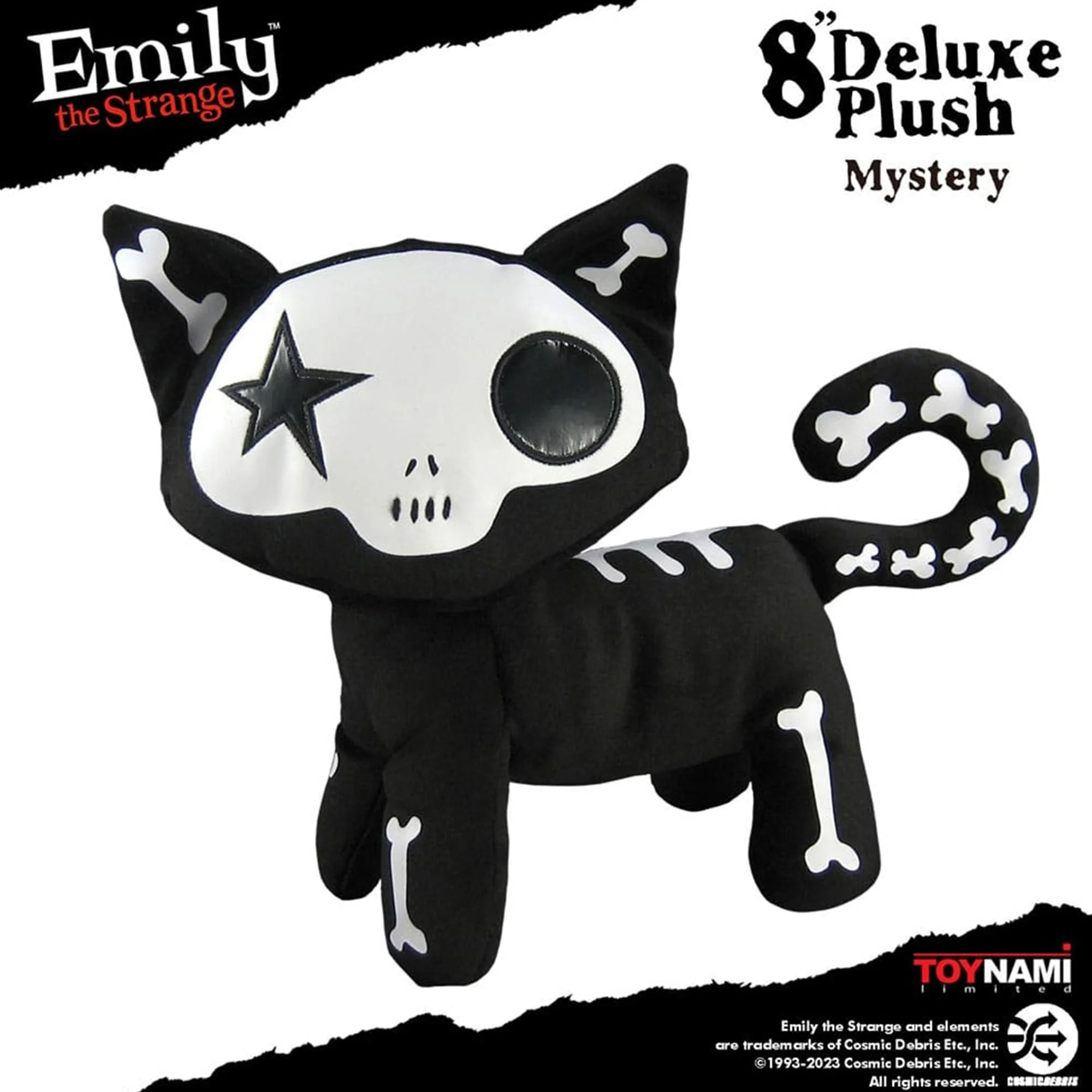 Emily the Strange 8 Inch Skele-Posse Plush | Mystery - Image 4