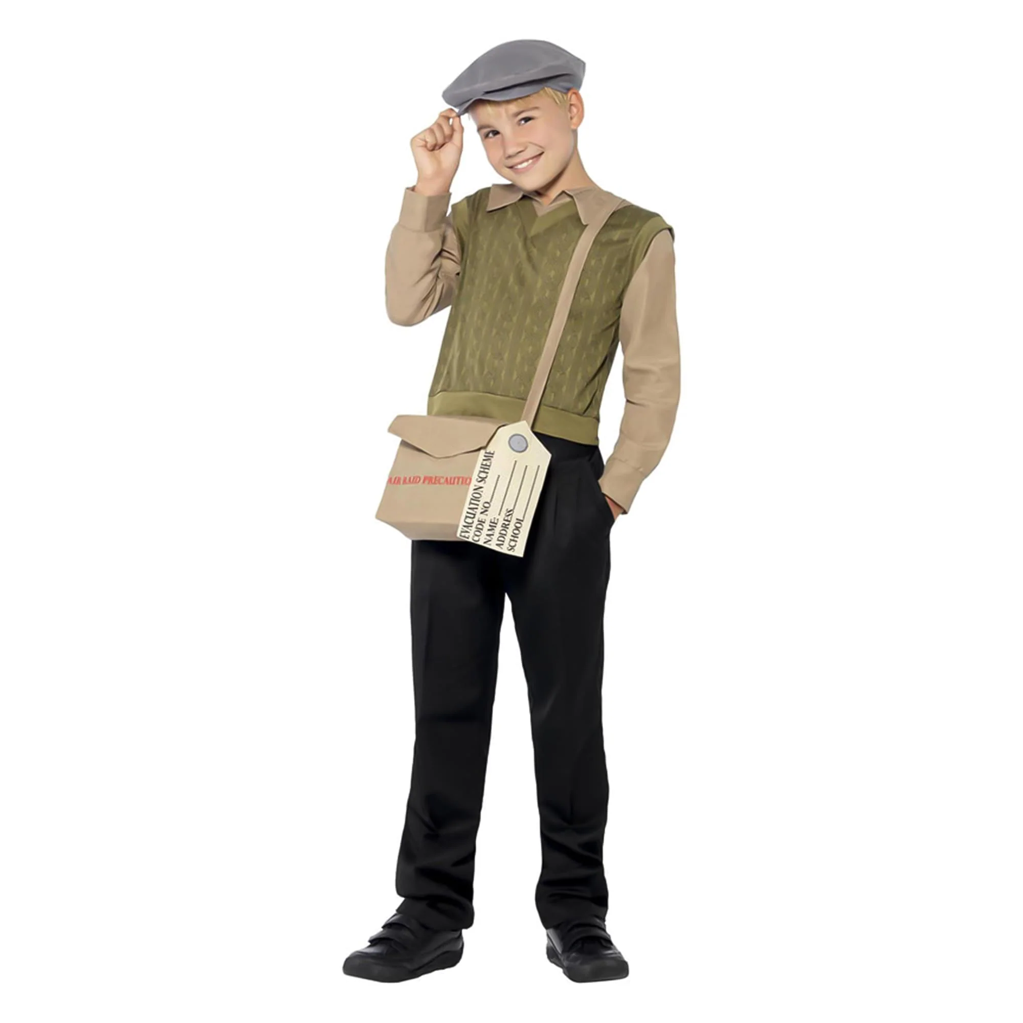 Evacuee Boy Child Costume - Image 10