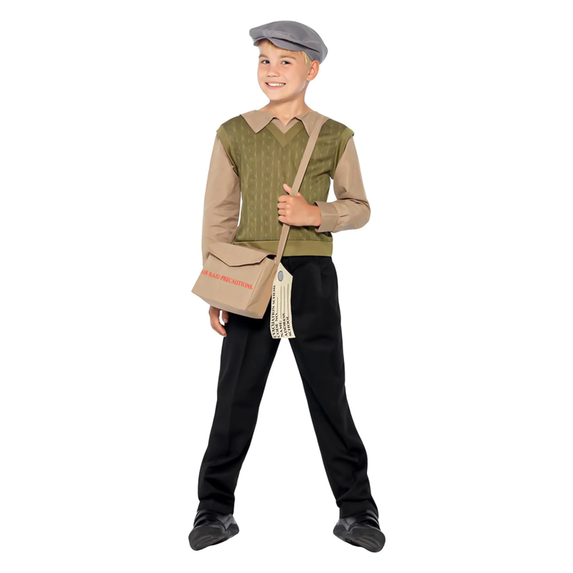 Evacuee Boy Child Costume - Image 4