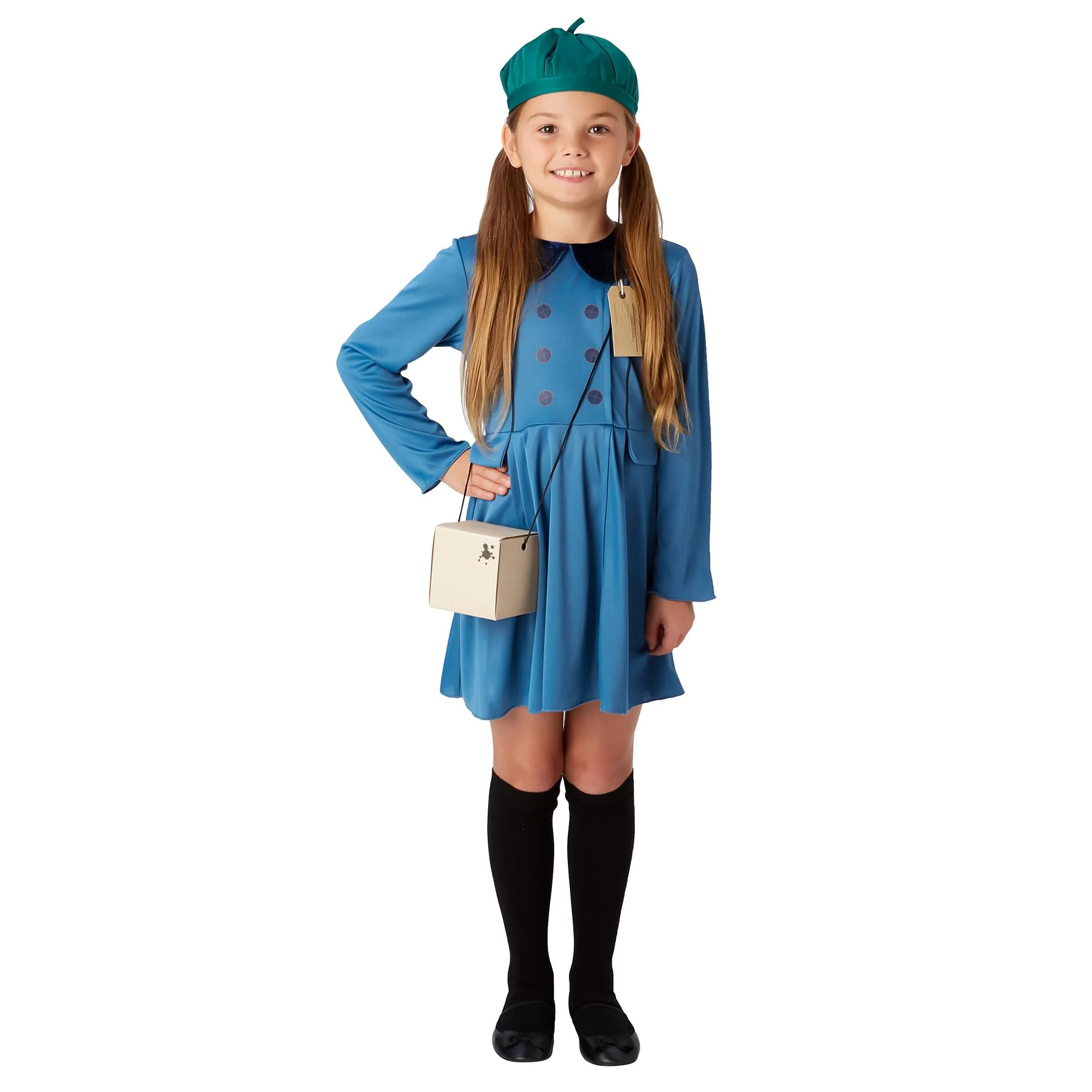 Evacuee Girl Child Costume - Image 12