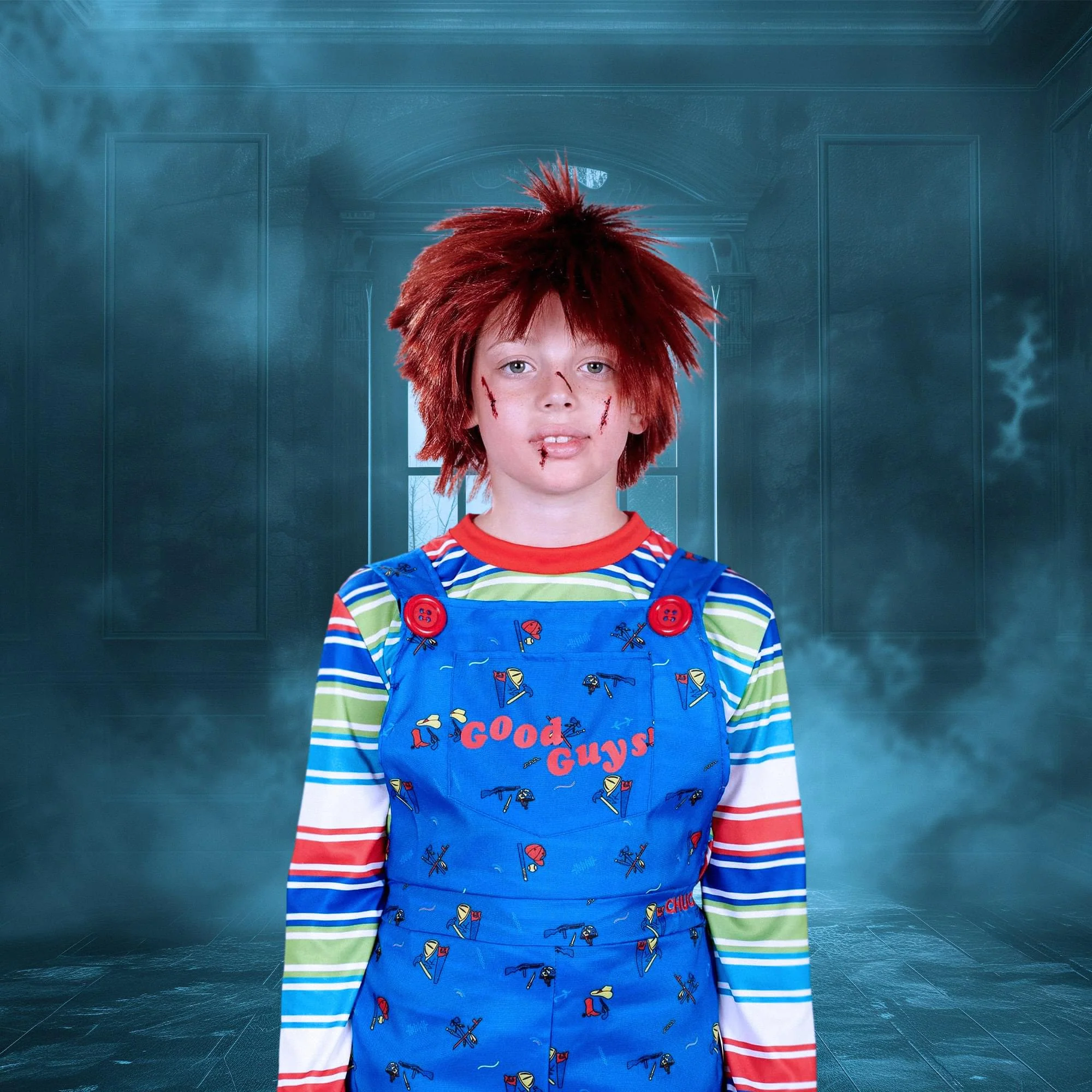 Evil Doll Child Costume Wig | One Size - Image 3