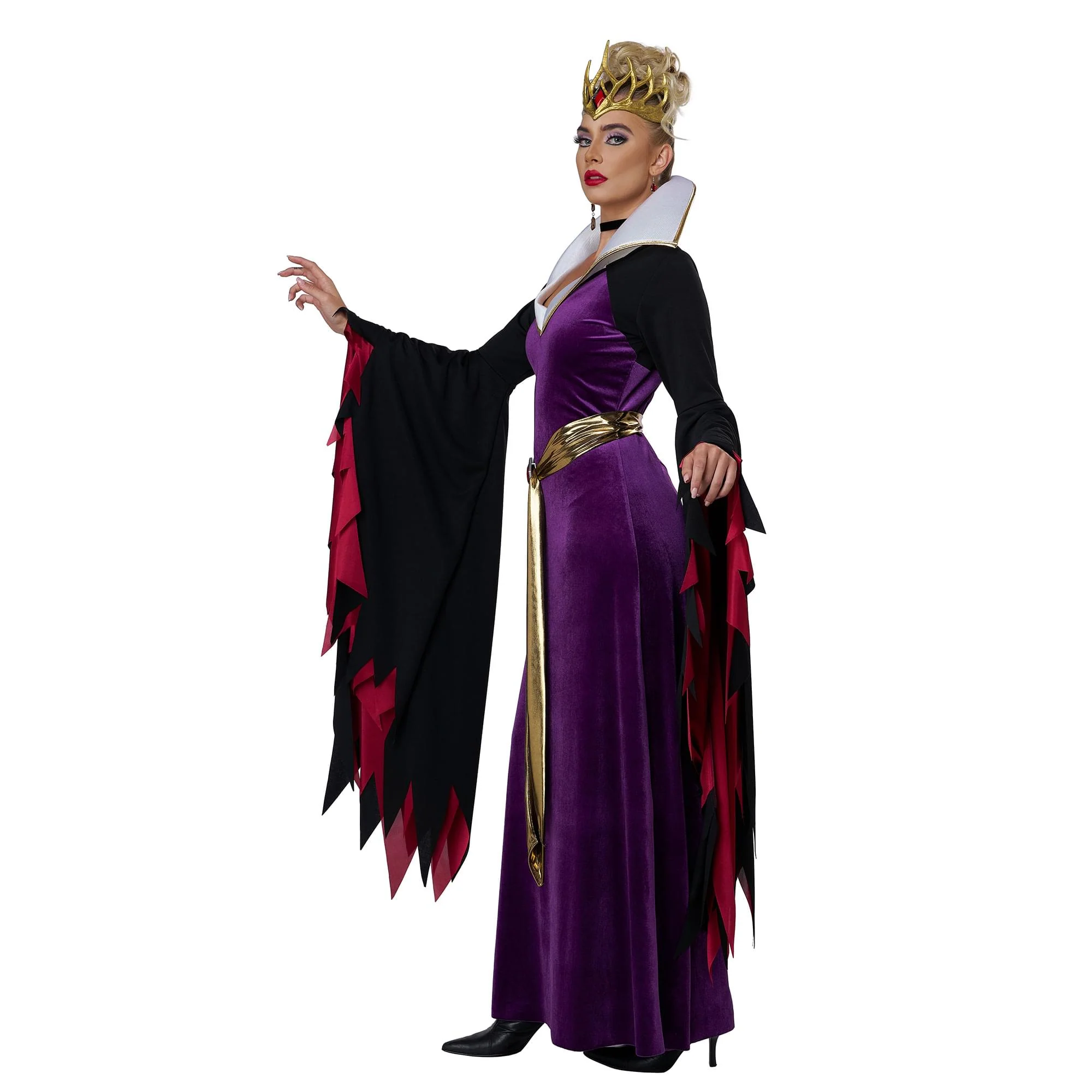 Evil Queen Cosplay Dress Adult Costume - Image 9