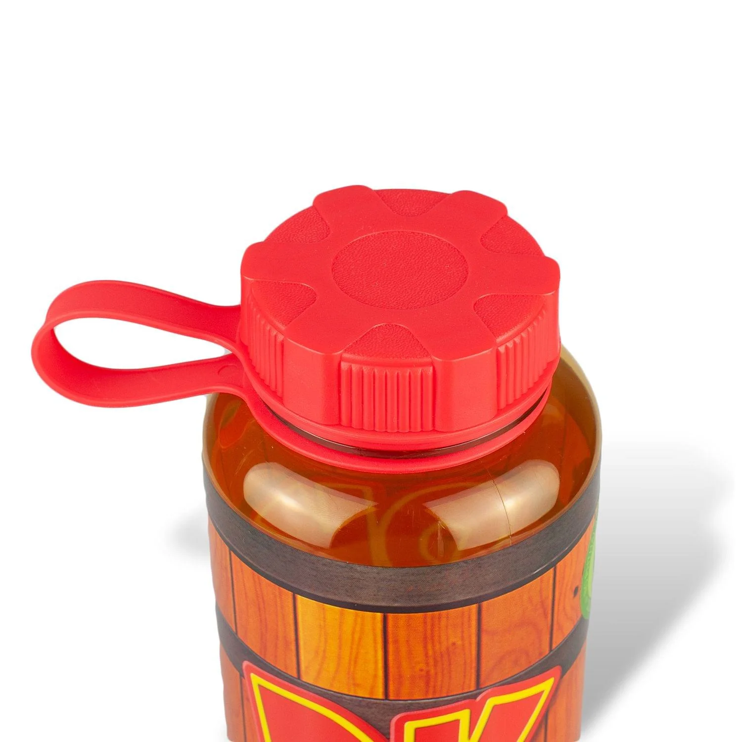 EXCLUSIVE Donkey Kong Water Bottle | Designed to Look Like DK's Barrel | 24 Oz. - Image 4