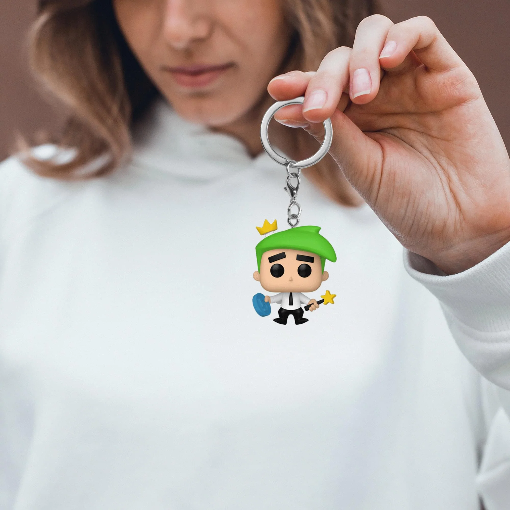 Fairly Odd Parents Funko POP Keychain | Cosmo - Image 4