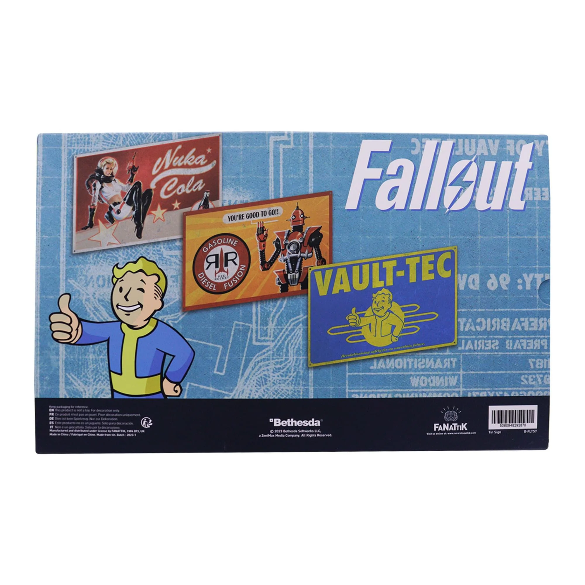Fallout 3-Piece Tin Sign Set - Image 6