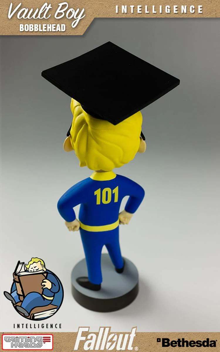 Fallout 3 Vault Boy 5" Bobblehead: Intelligence - Image 3