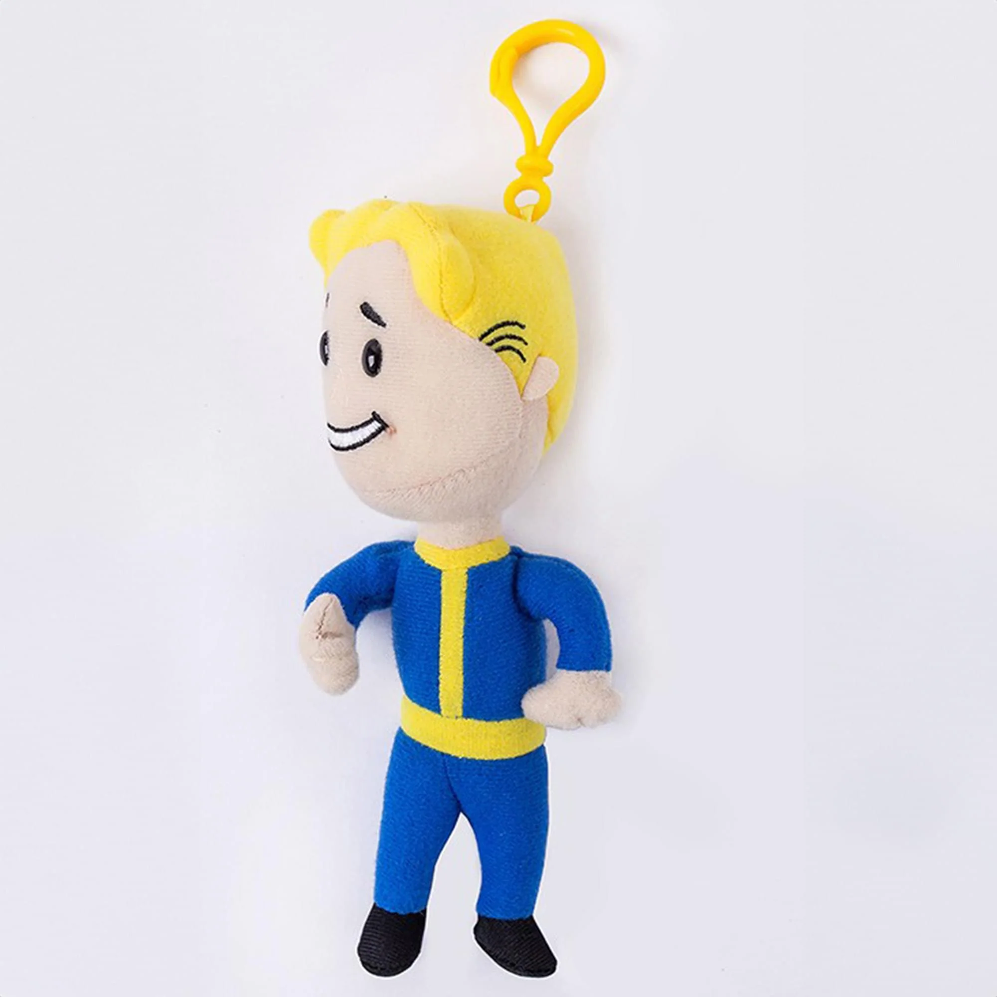Fallout 4 Vault Boy 111 Thumbs Up 7 Inch Plush Backpack Clip - Image 2