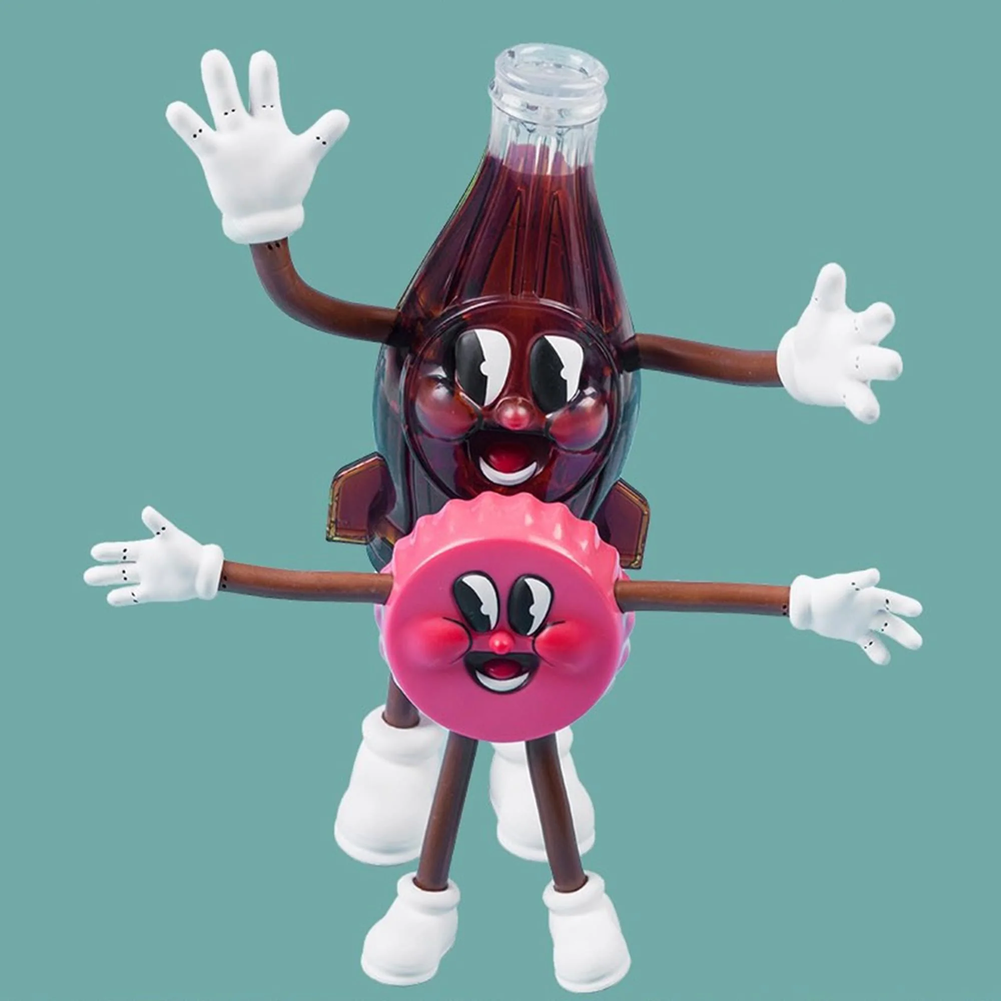 Fallout 76 Bottle and Cappy Bendable Figure Set - Image 4