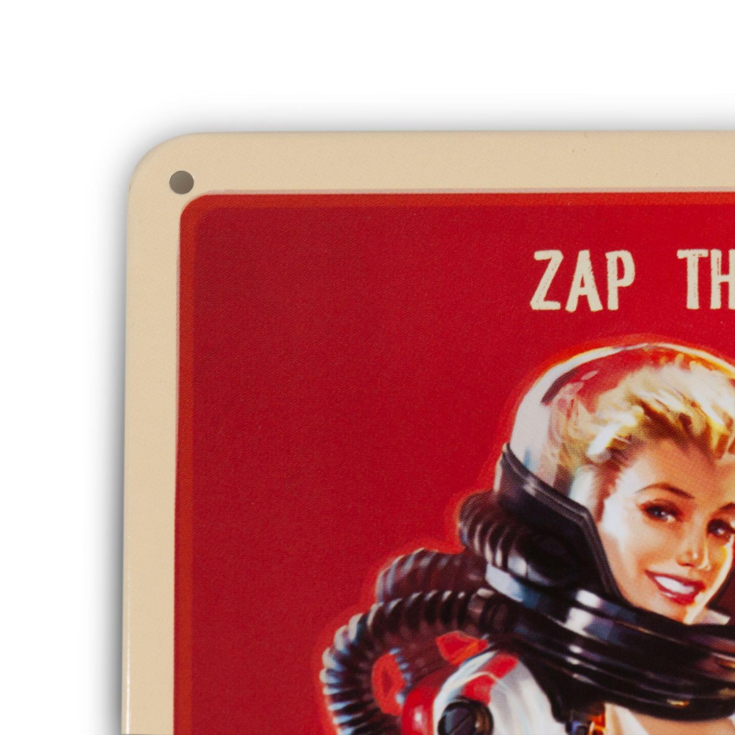 Fallout 76 Nuka Cola Girl Metal Sign | Fanwraps Official Lithograph | 6" x 9" - Image 3